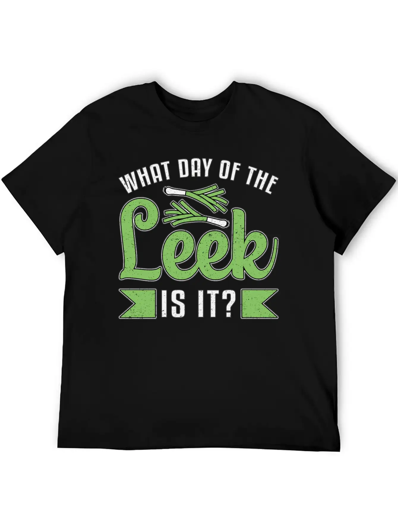 Gardening What Day Of The Leek Gardener Garden Unisex Casual T-Shirt – Clean Design For Daily Comfort