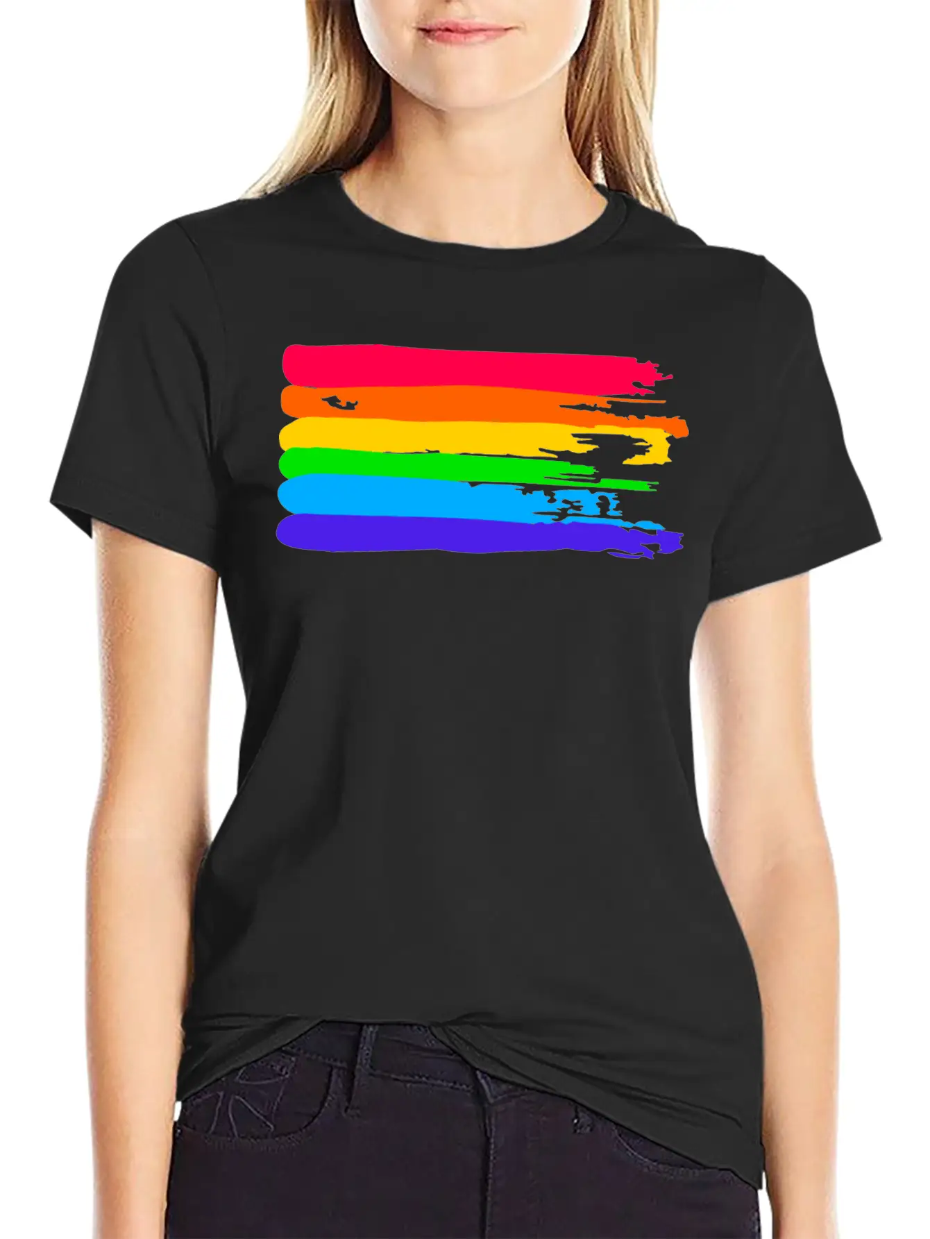 Gay Pride Flag Stylish Everyday T-Shirt – Unisex Basic Cotton Tee