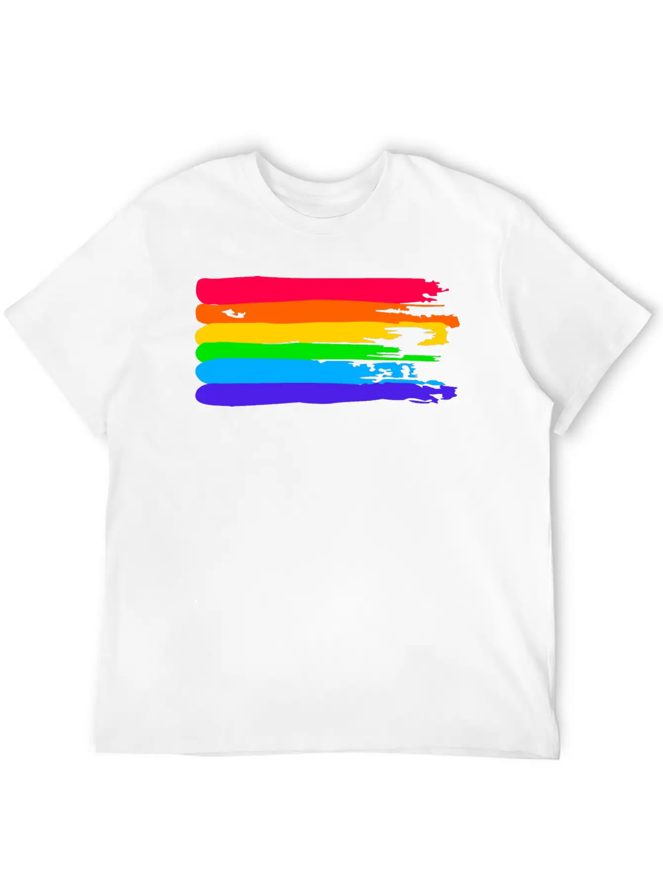 Gay Pride Flag Stylish Everyday T-Shirt – Unisex Basic Cotton Tee