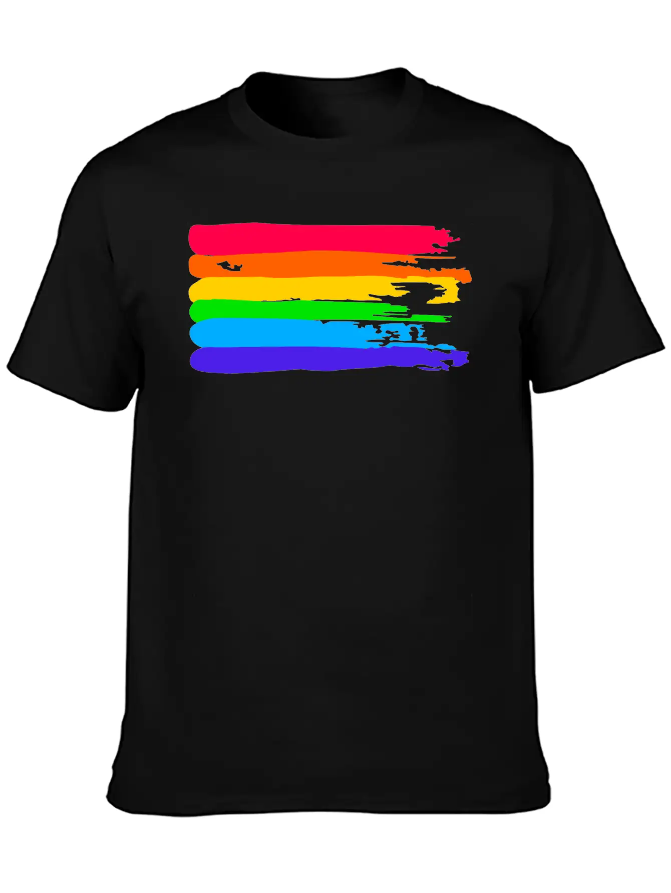 Gay Pride Flag Stylish Everyday T-Shirt – Unisex Basic Cotton Tee