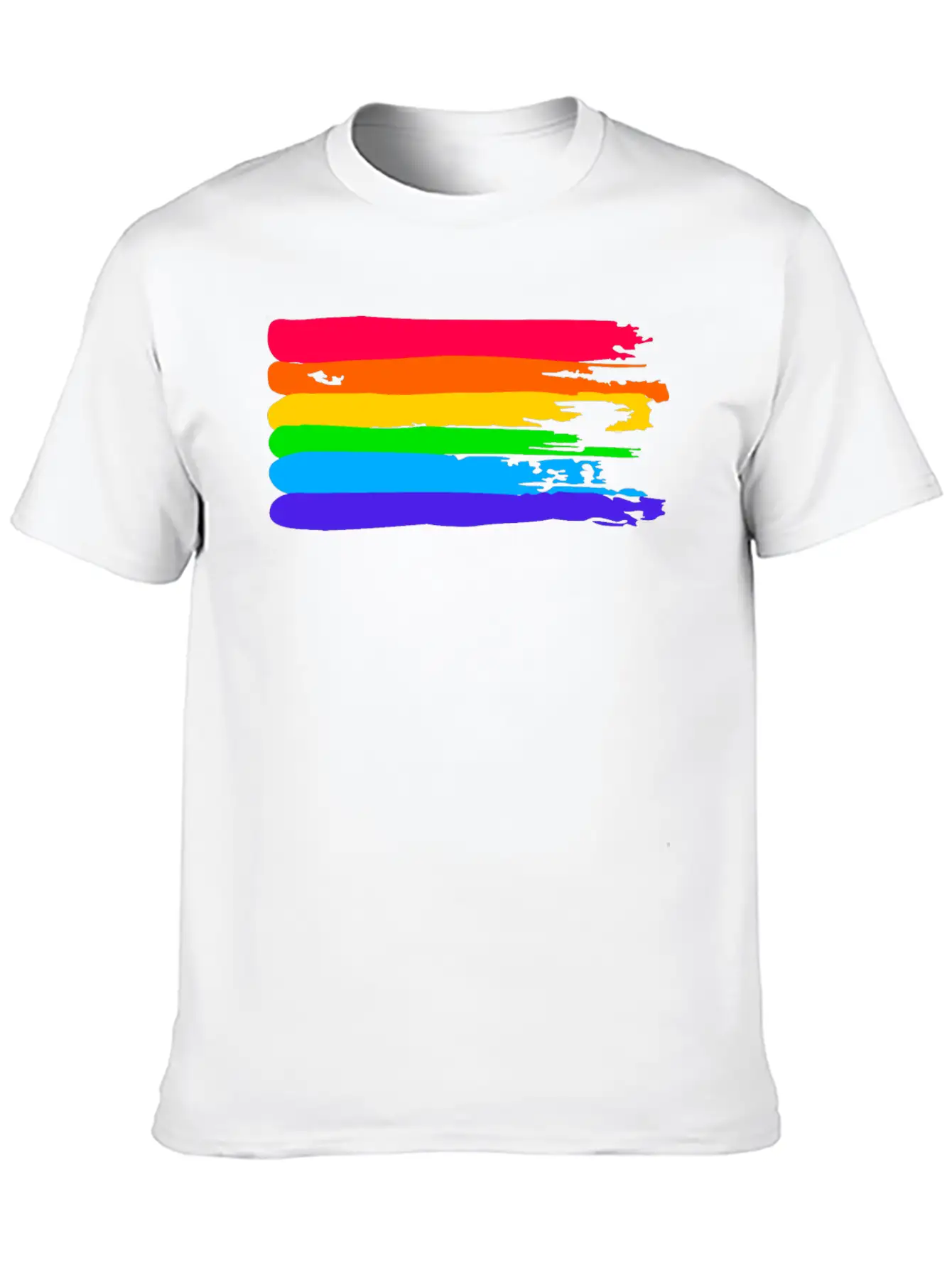 Gay Pride Flag Stylish Everyday T-Shirt – Unisex Basic Cotton Tee