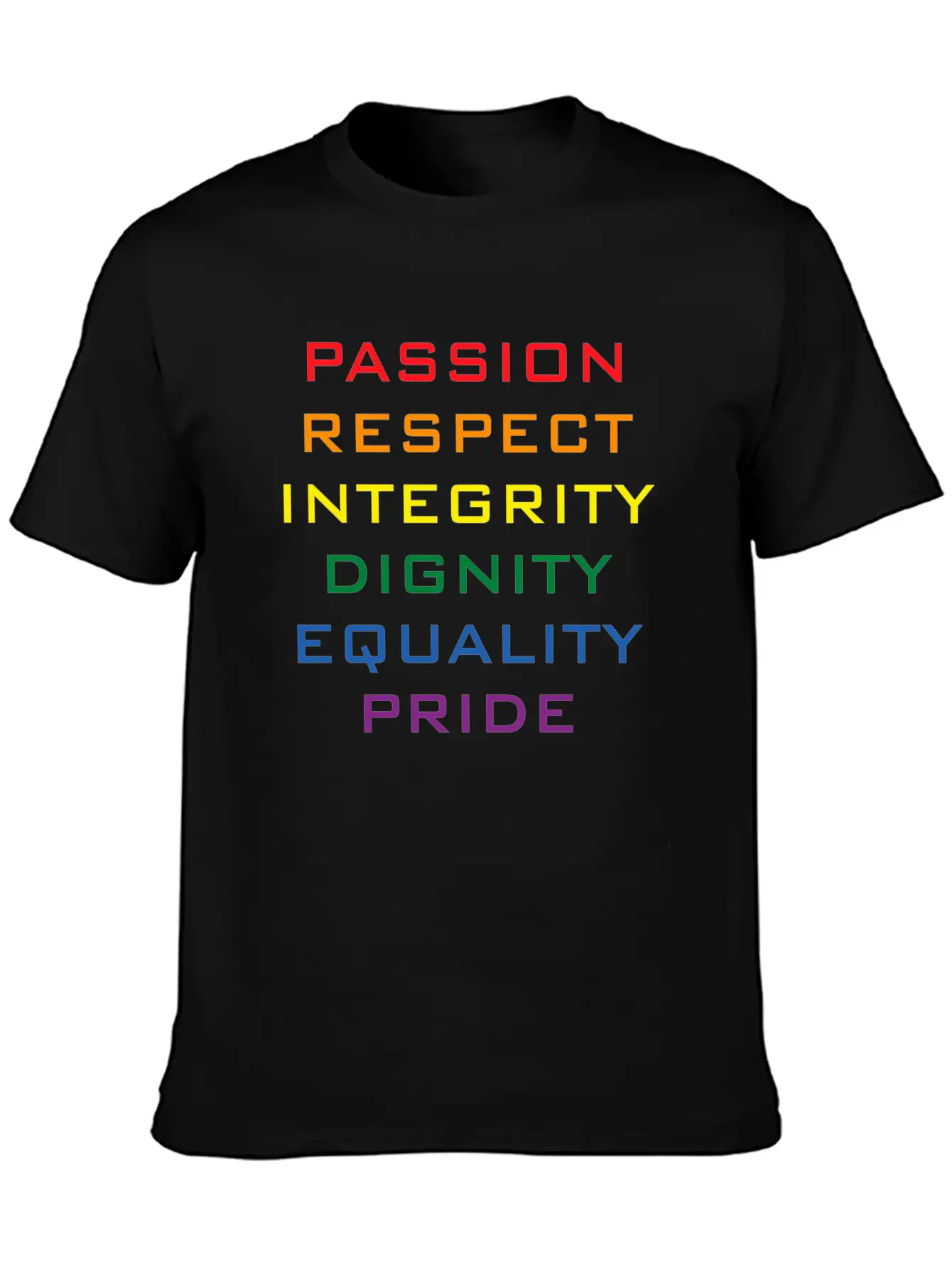 Gay Pride Stylish Everyday T-Shirt – Unisex Basic Cotton Tee