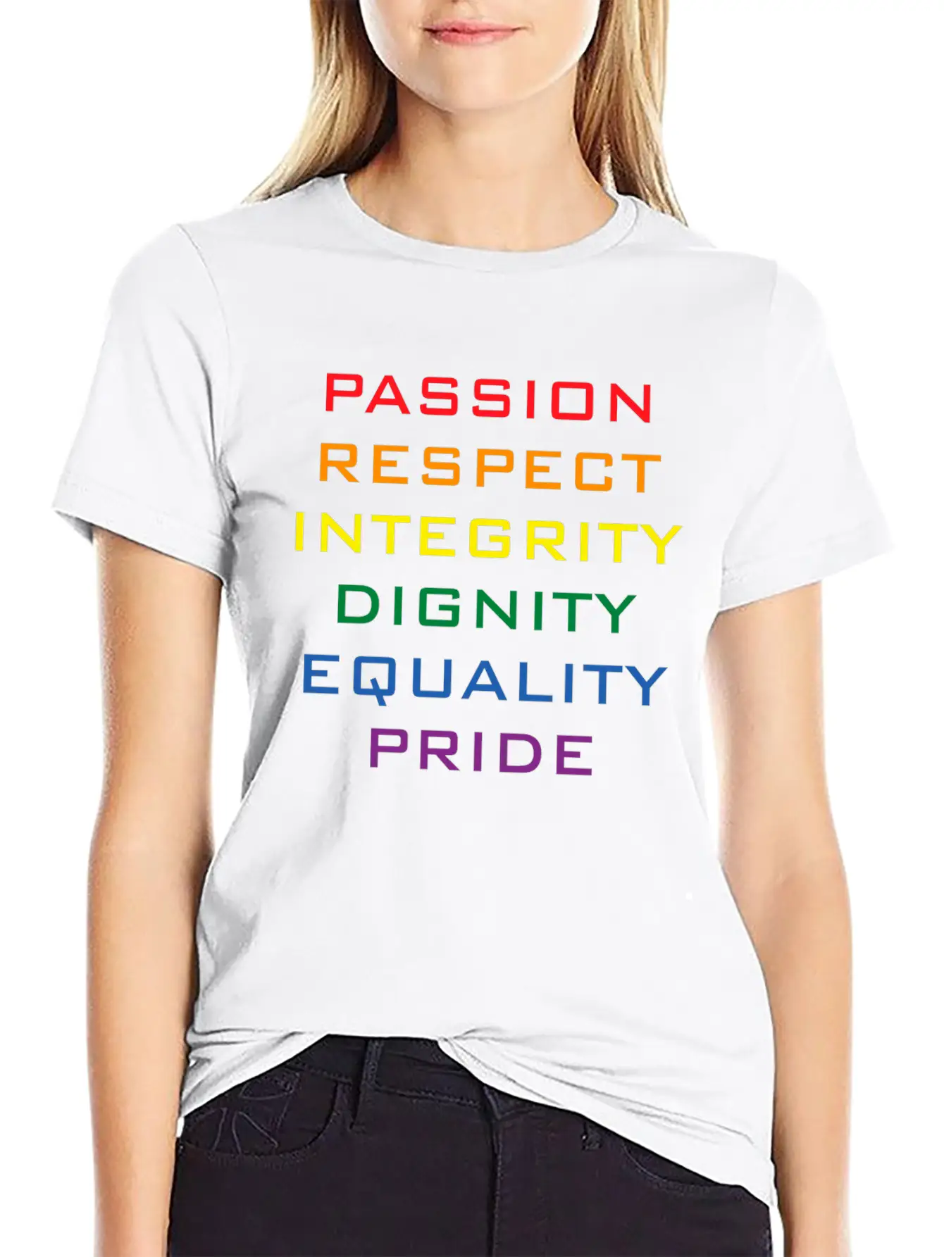 Gay Pride Stylish Everyday T-Shirt – Unisex Basic Cotton Tee