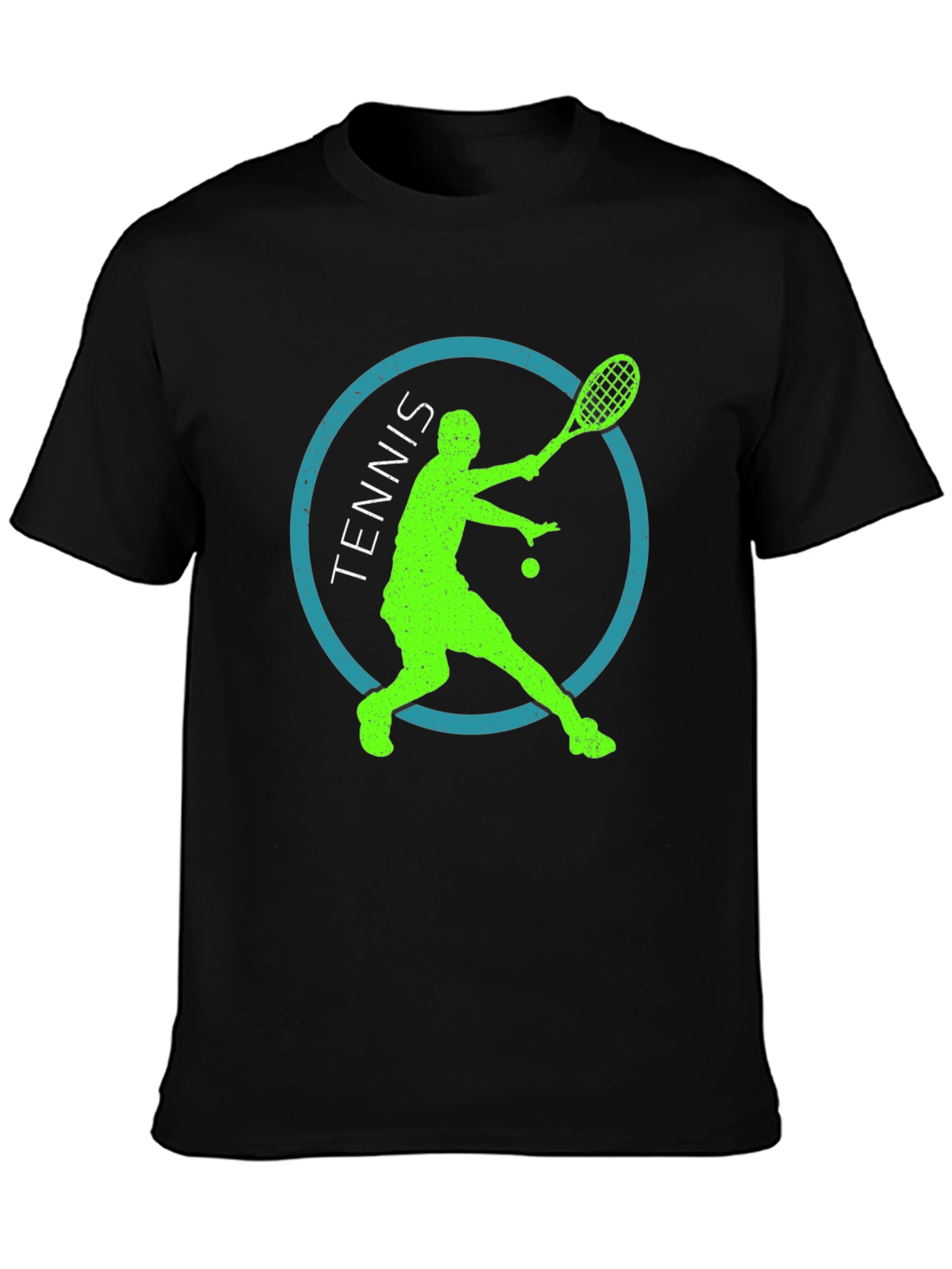 Tennis Player Graphic Tee - Cool Sport T-Shirt