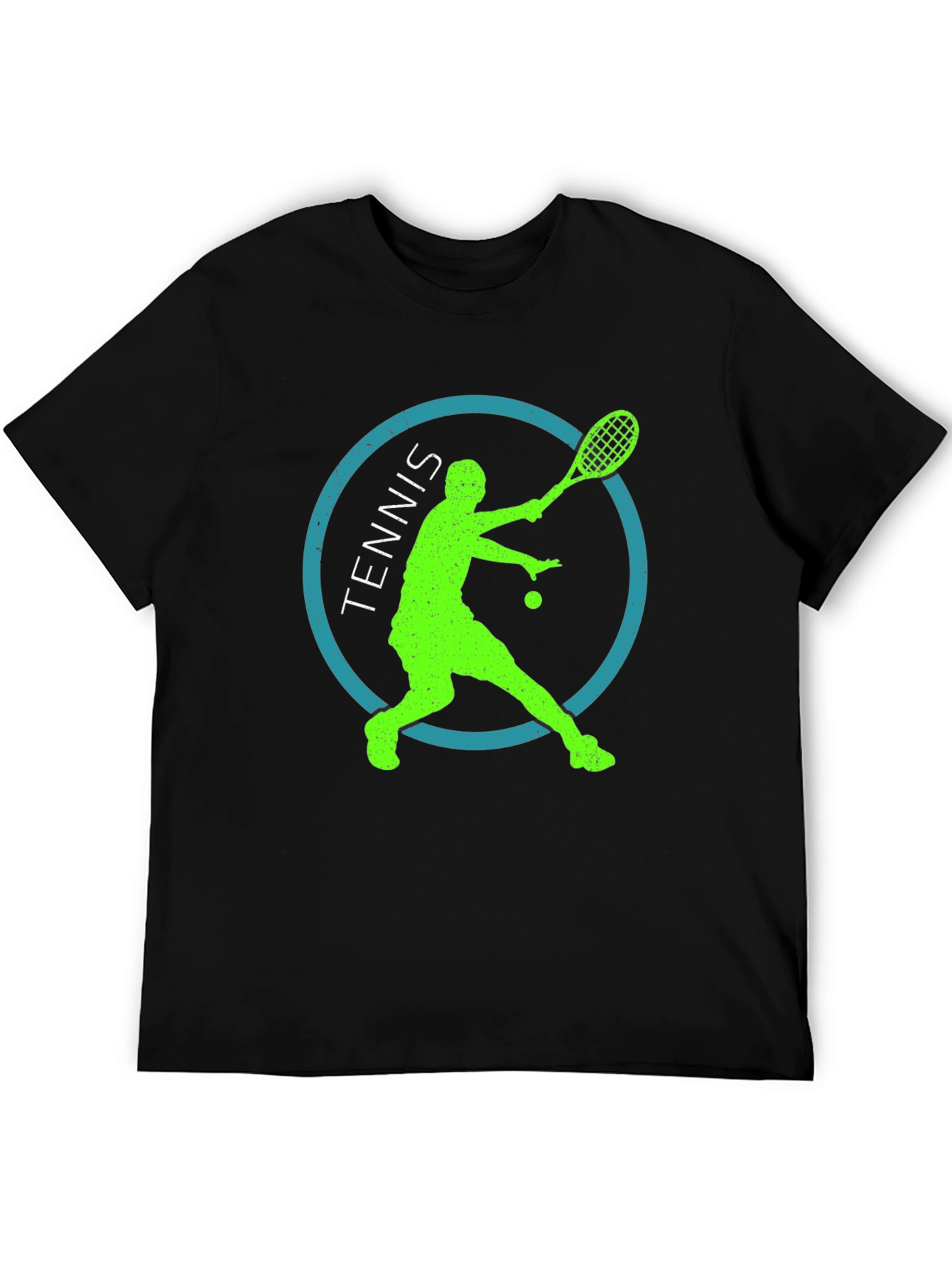 Tennis Player Graphic Tee - Cool Sport T-Shirt