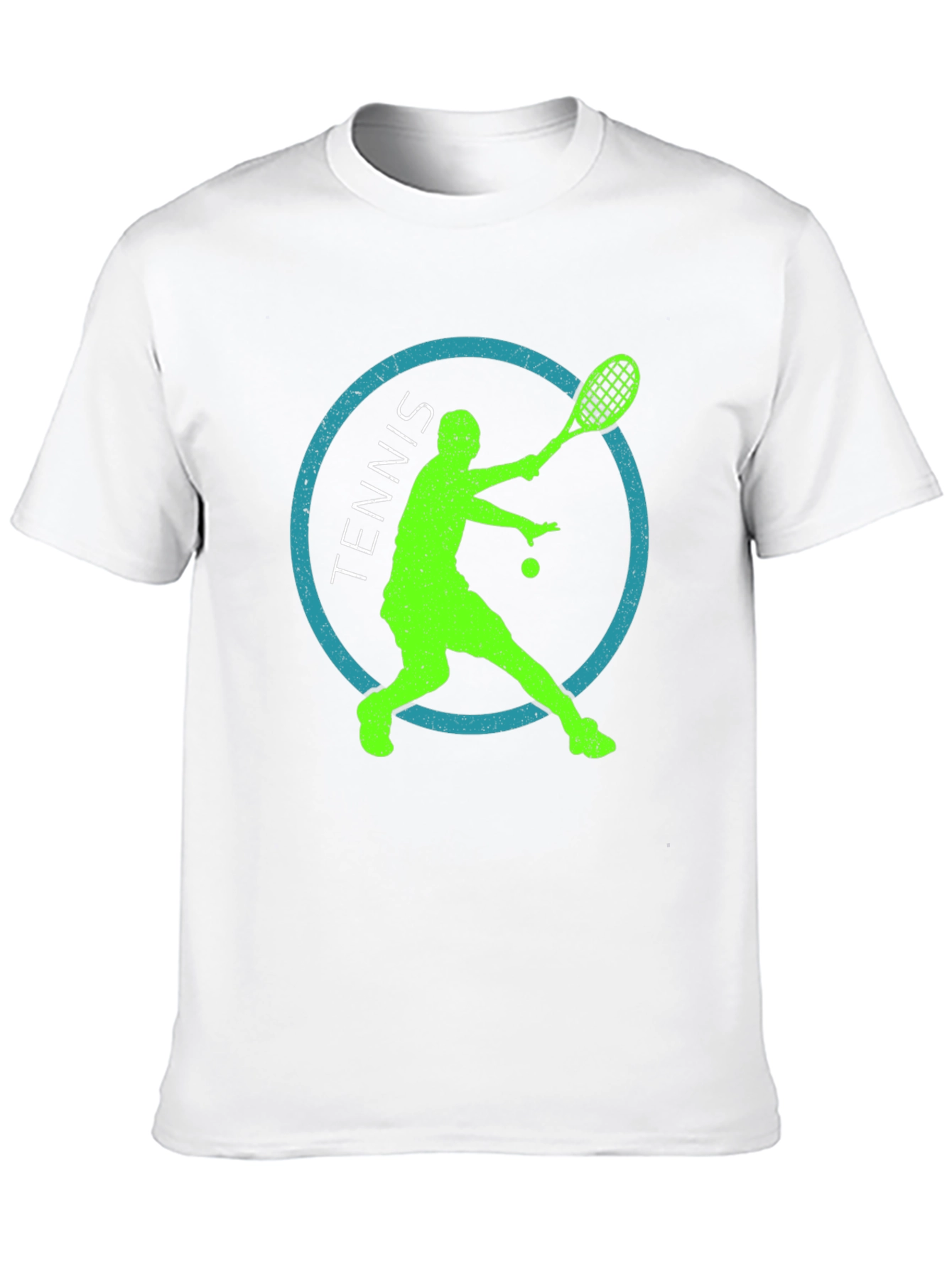 Tennis Player Graphic Tee - Cool Sport T-Shirt