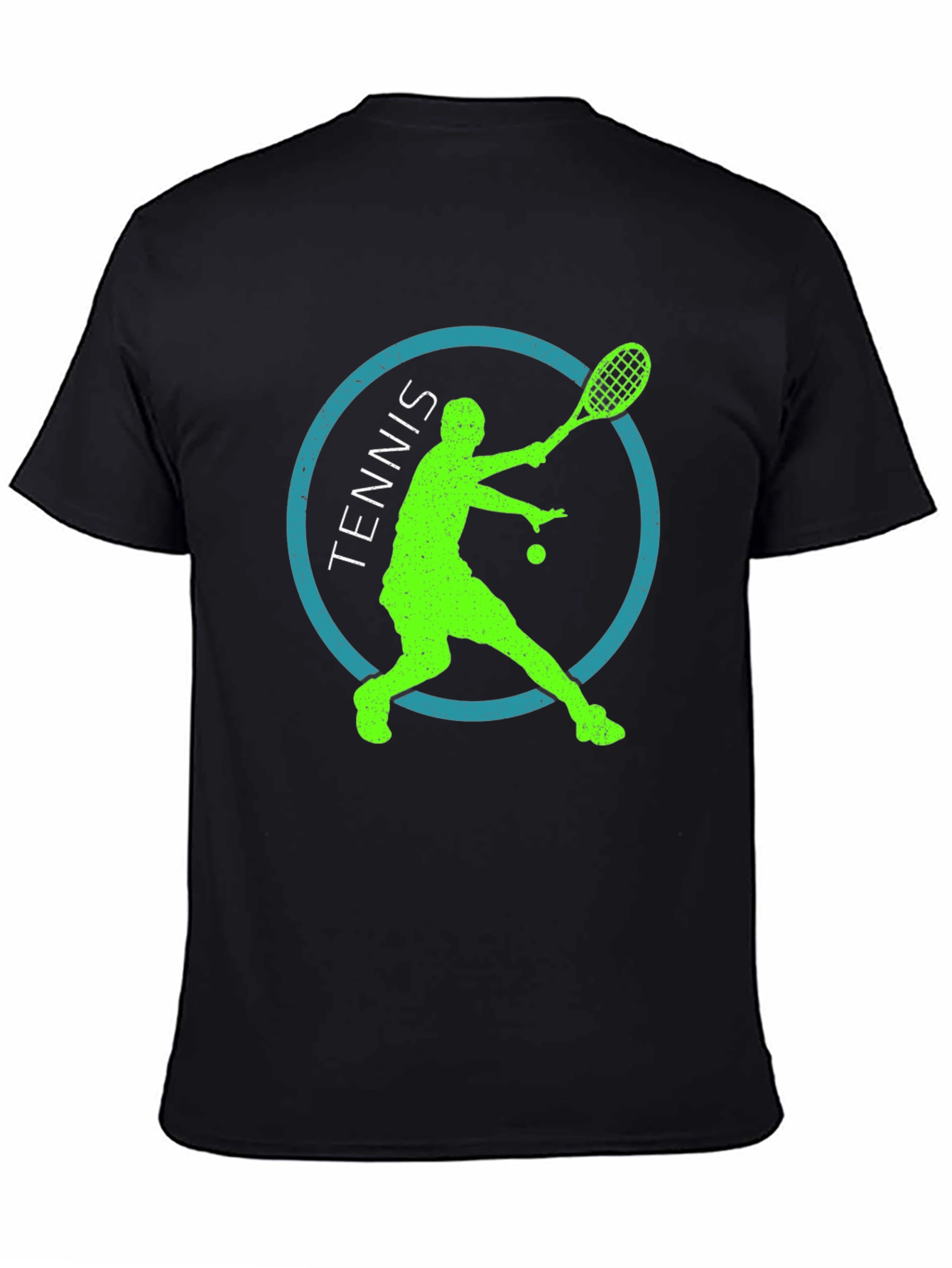 Tennis Player Graphic Tee - Cool Sport T-Shirt