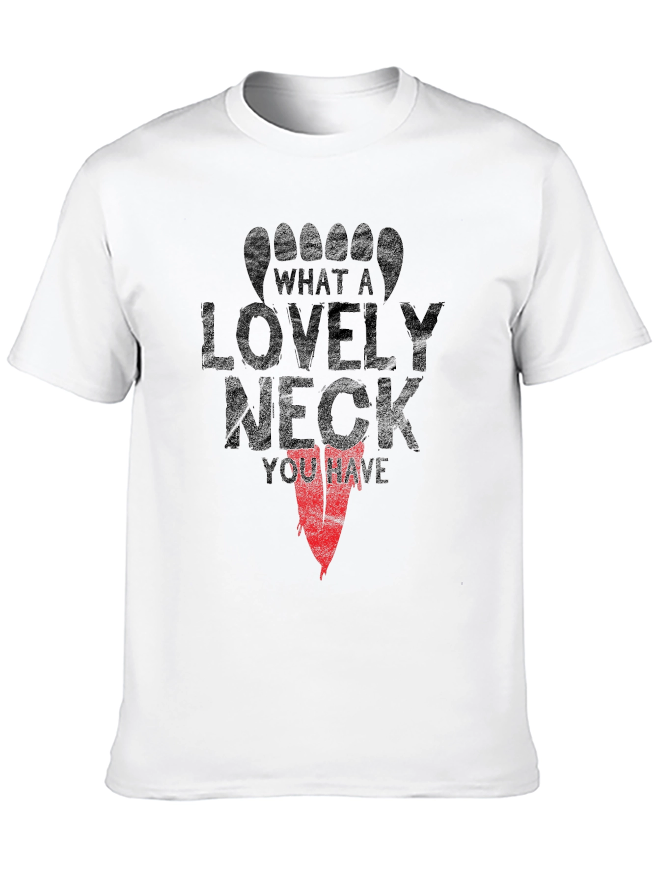 What a Lovely Neck T-Shirt Funny Graphic Tee
