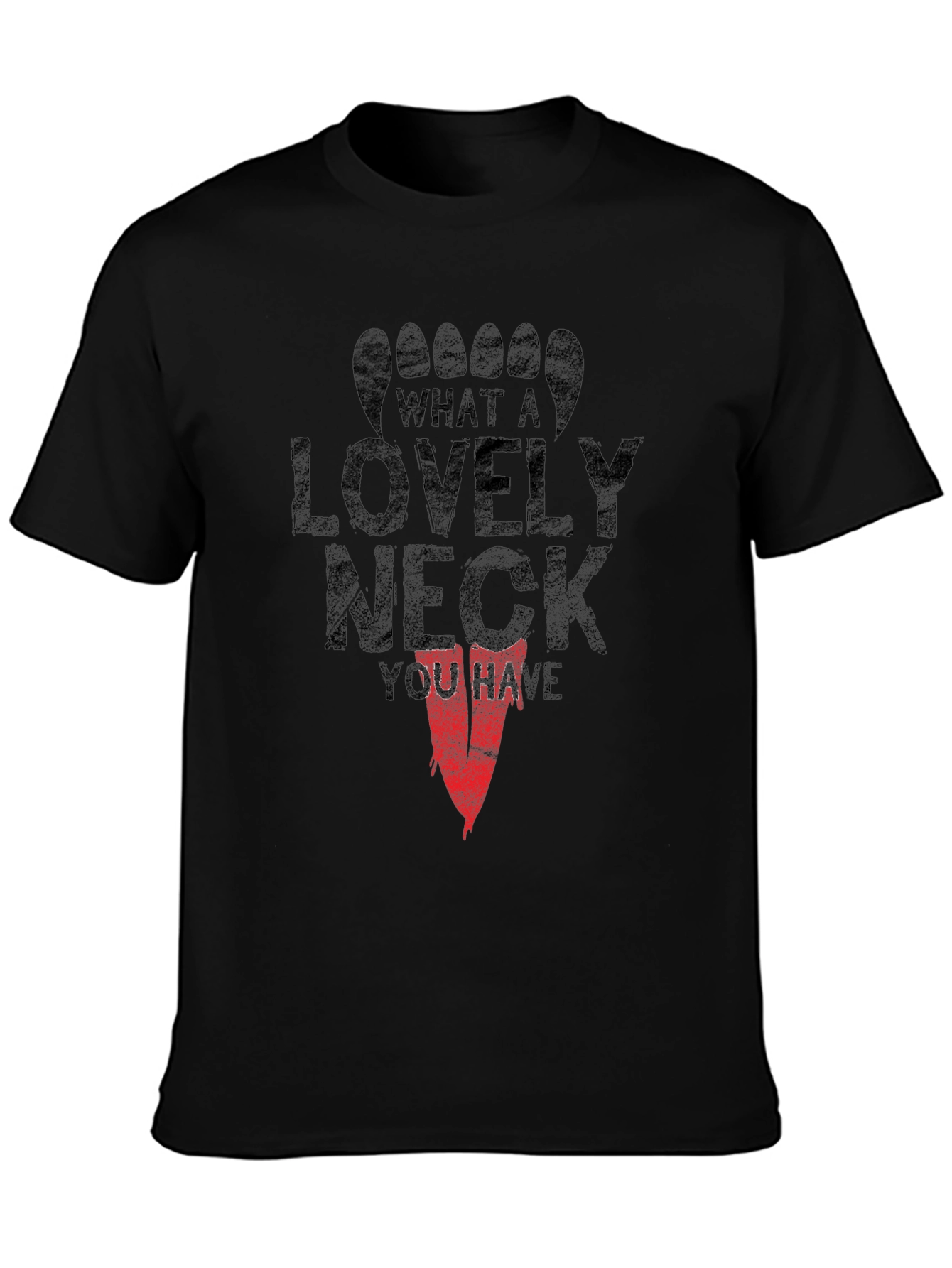What a Lovely Neck T-Shirt Funny Graphic Tee