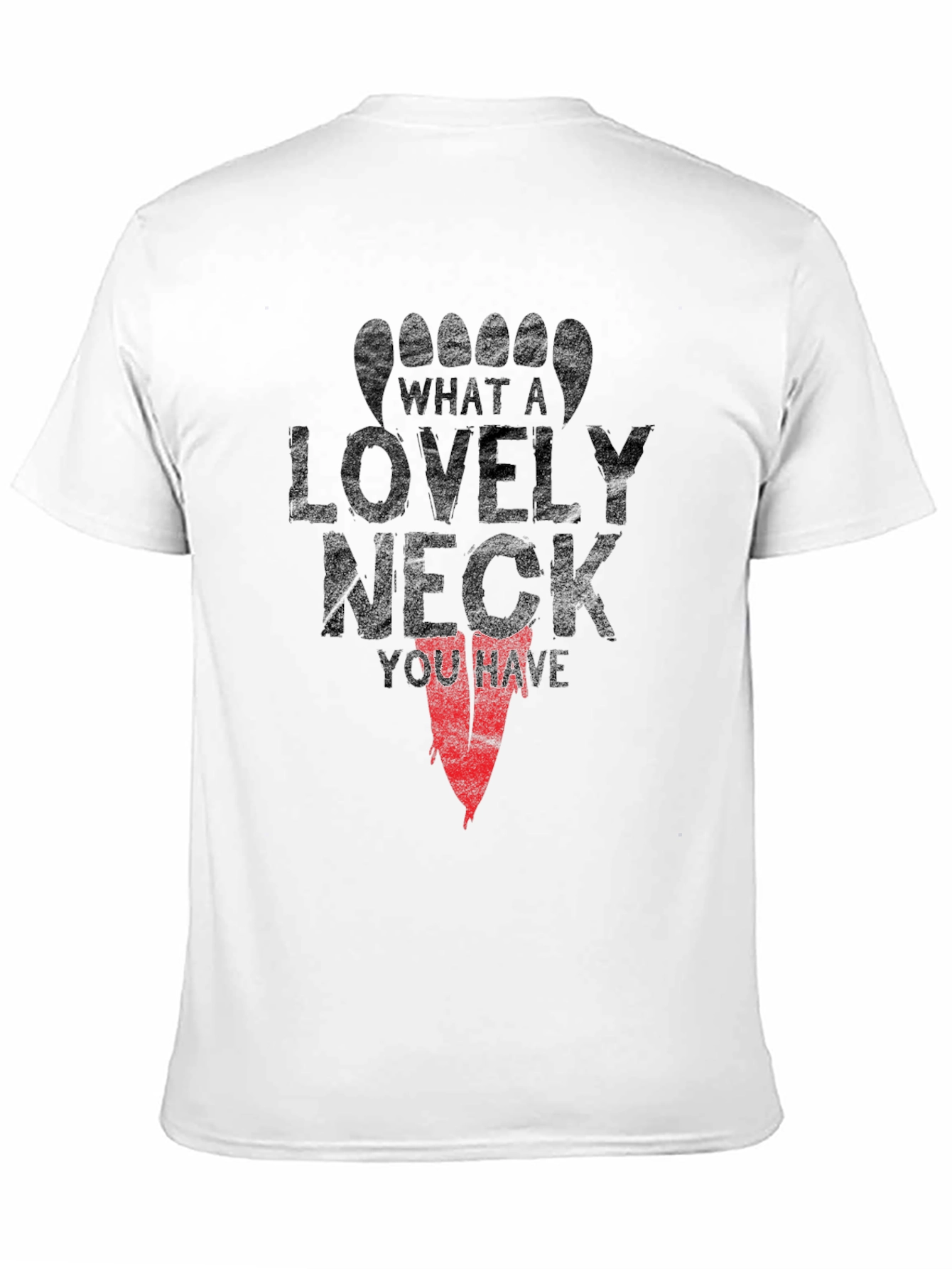 What a Lovely Neck T-Shirt Funny Graphic Tee