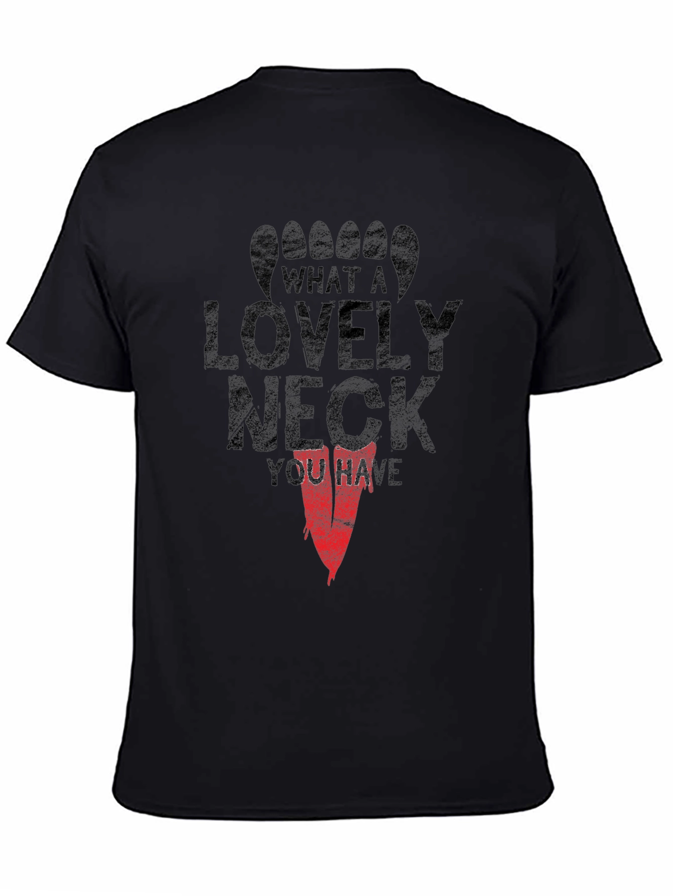 What a Lovely Neck T-Shirt Funny Graphic Tee