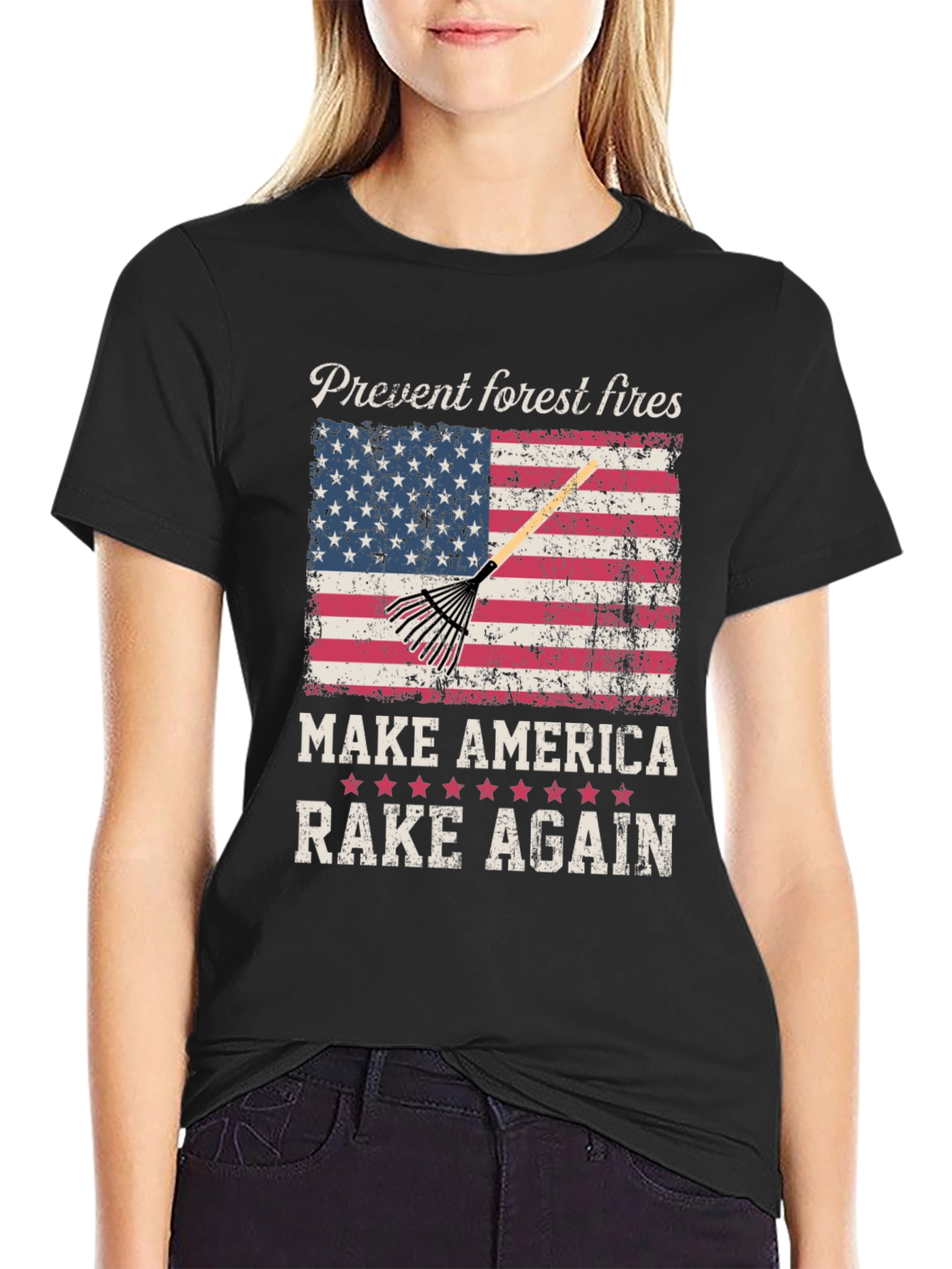 Make America Rake Again Graphic T-Shirt