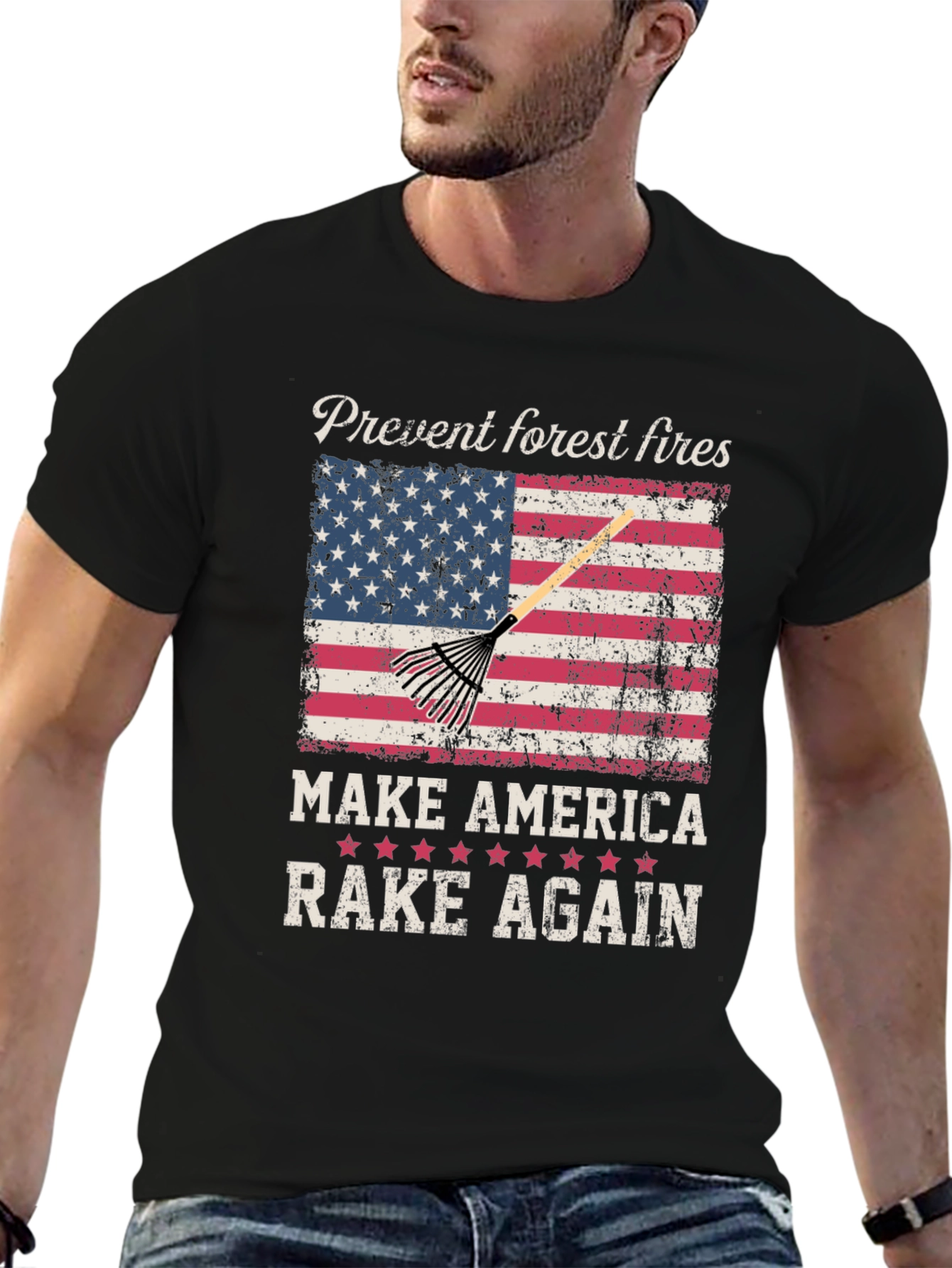 Make America Rake Again Graphic T-Shirt