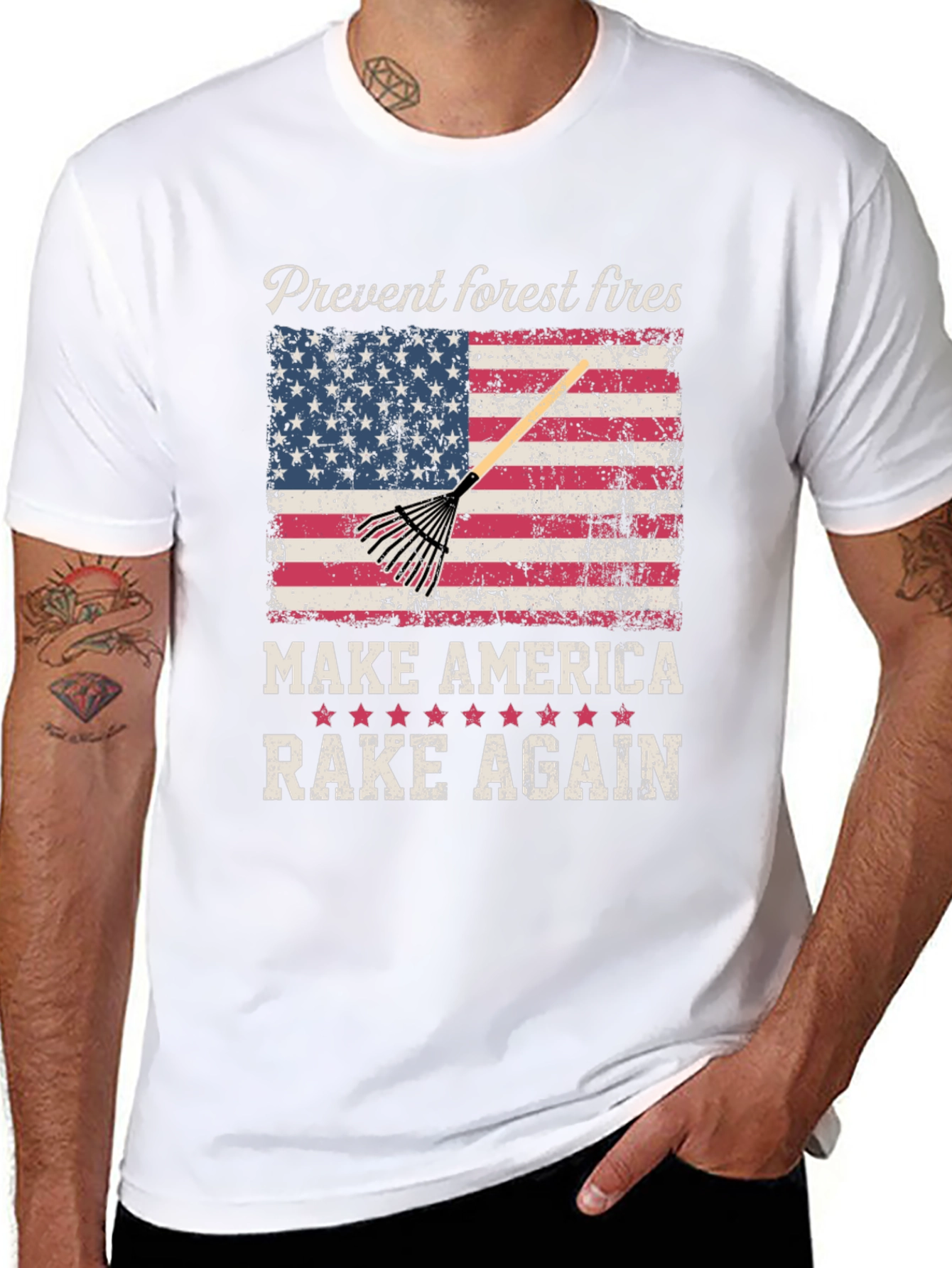 Make America Rake Again Graphic T-Shirt
