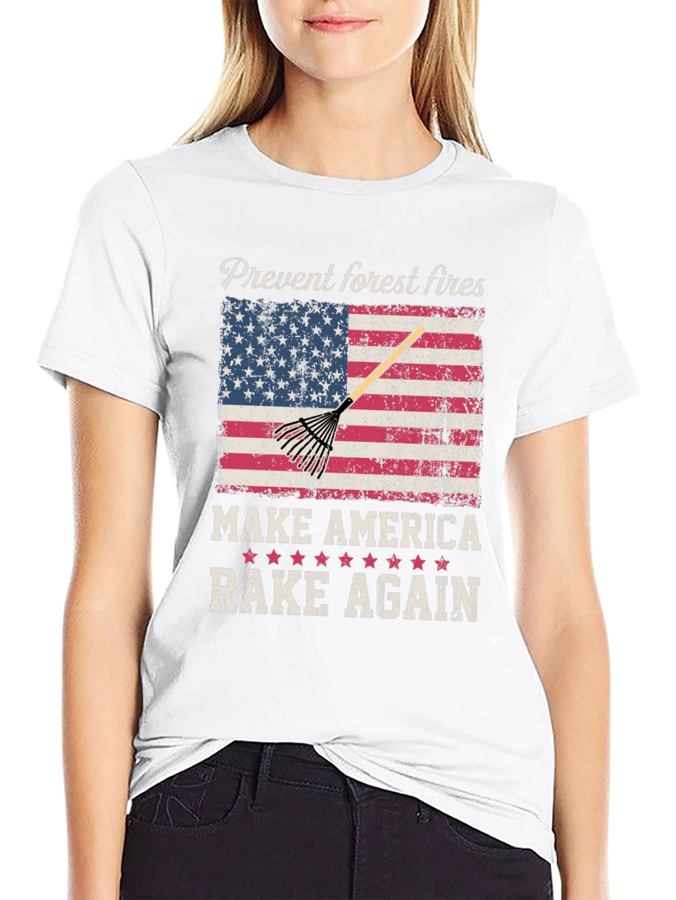 Make America Rake Again Graphic T-Shirt