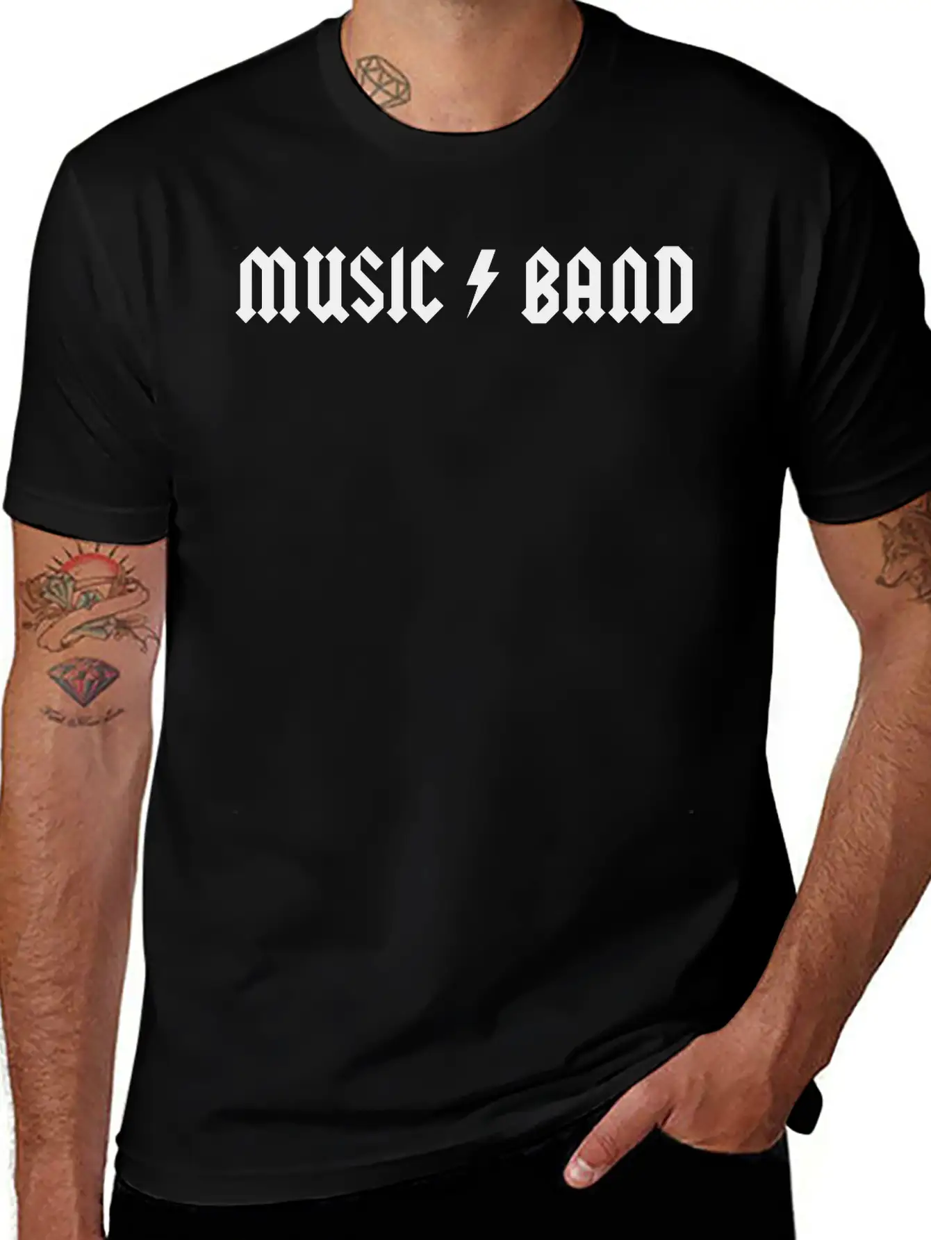 Generic Music Band Stylish Everyday T-Shirt – Unisex Basic Cotton Tee