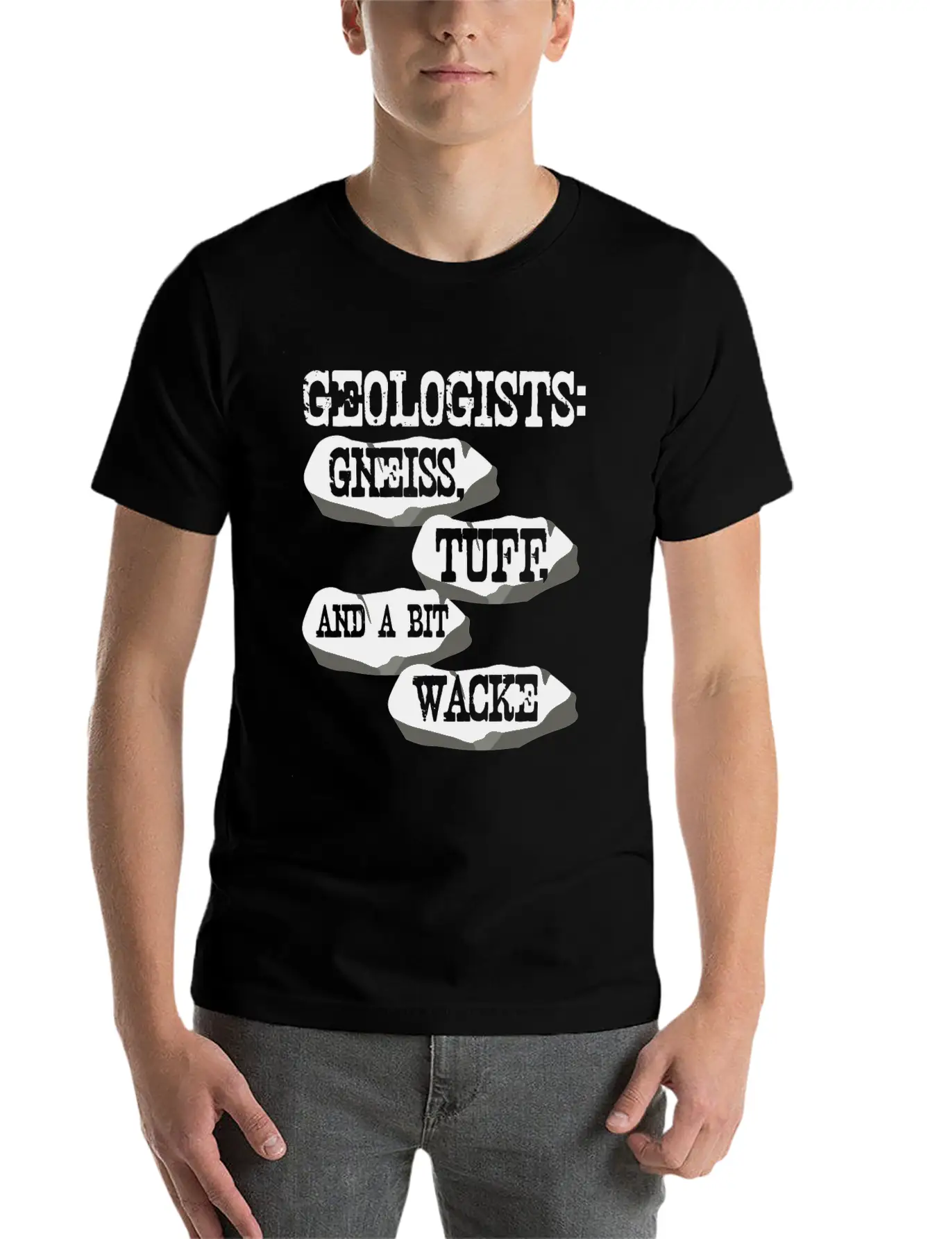 Geologist Geology Science Geologists Stones Timeless Short Sleeve Tee – Comfy And Minimalist Design