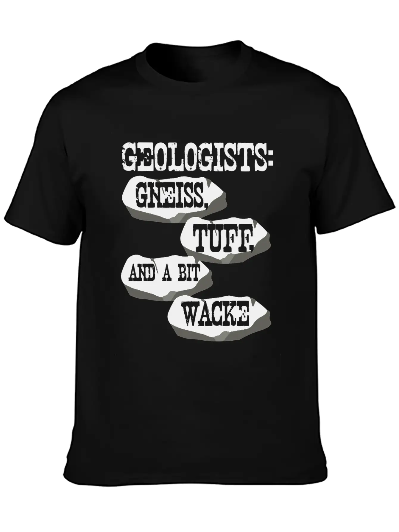 Geologist Geology Science Geologists Stones Timeless Short Sleeve Tee – Comfy And Minimalist Design
