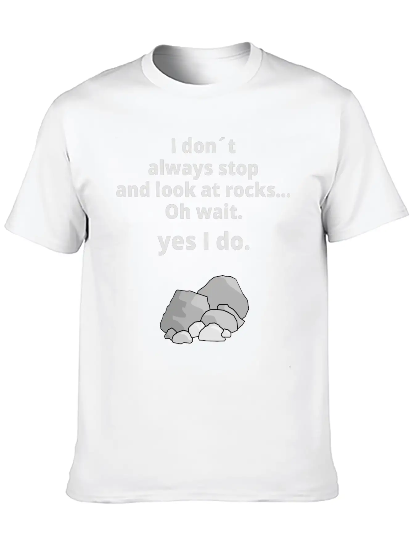 Geologist Geology Stones Rocks Soil Science Gift Essential Unisex Summer Tee – Soft Cotton Casual Fit