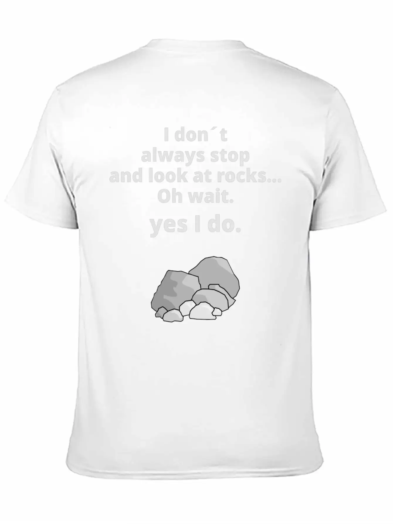 Geologist Geology Stones Rocks Soil Science Gift Essential Unisex Summer Tee – Soft Cotton Casual Fit