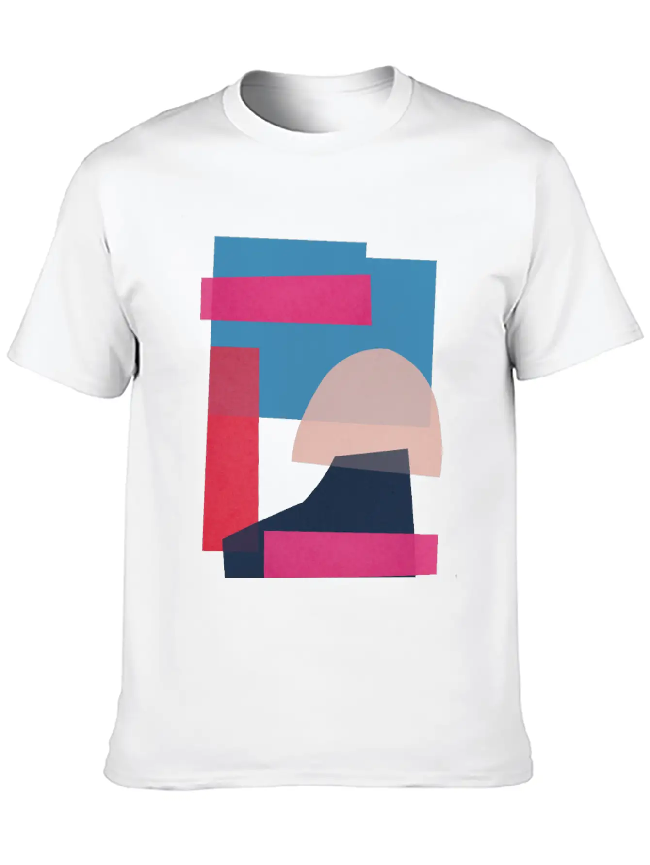 Geometric Collage 11 Stylish Everyday T-Shirt – Unisex Basic Cotton Tee