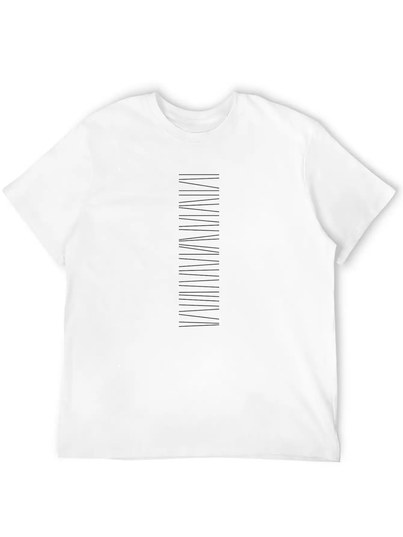 Geometric Lines Basic Graphic T-Shirt – Daily Comfort In Soft Cotton