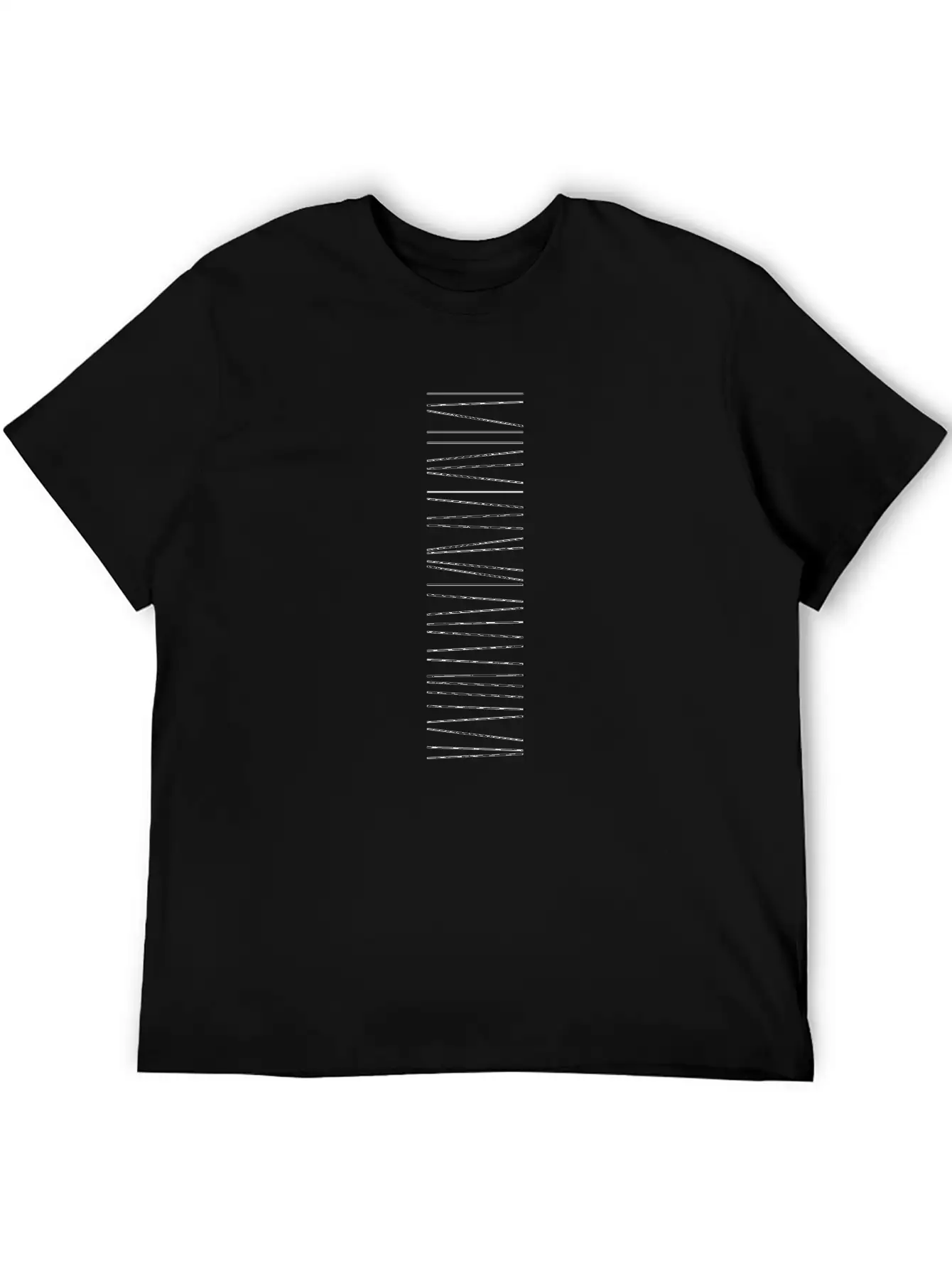 Geometric Lines Basic Graphic T-Shirt – Daily Comfort In Soft Cotton