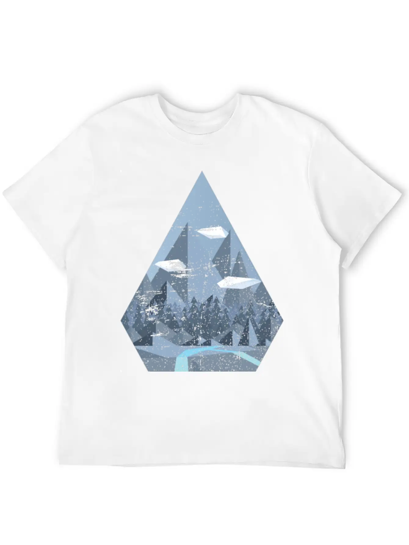 Geometric Nature Basic Graphic T-Shirt – Daily Comfort In Soft Cotton