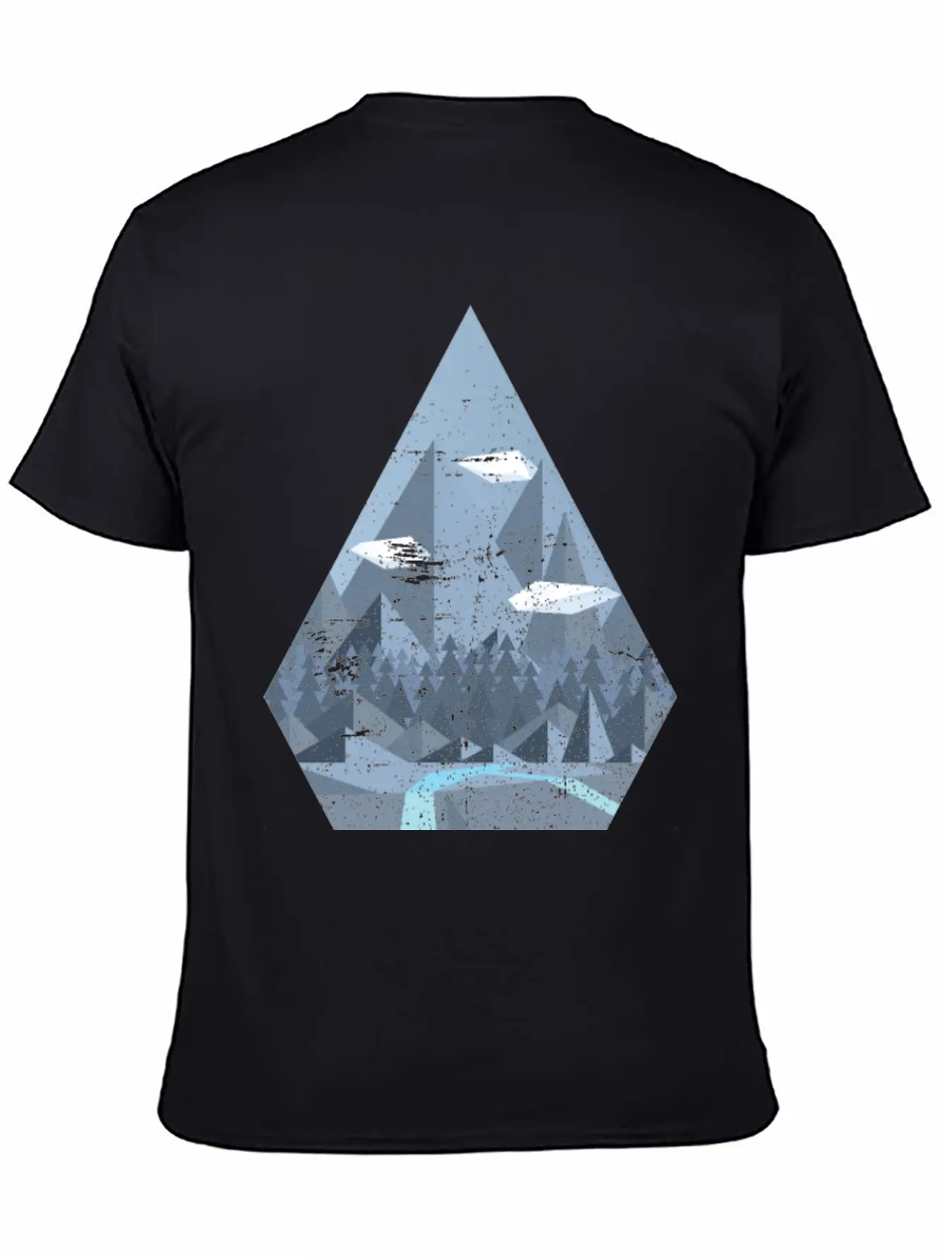 Geometric Nature Basic Graphic T-Shirt – Daily Comfort In Soft Cotton