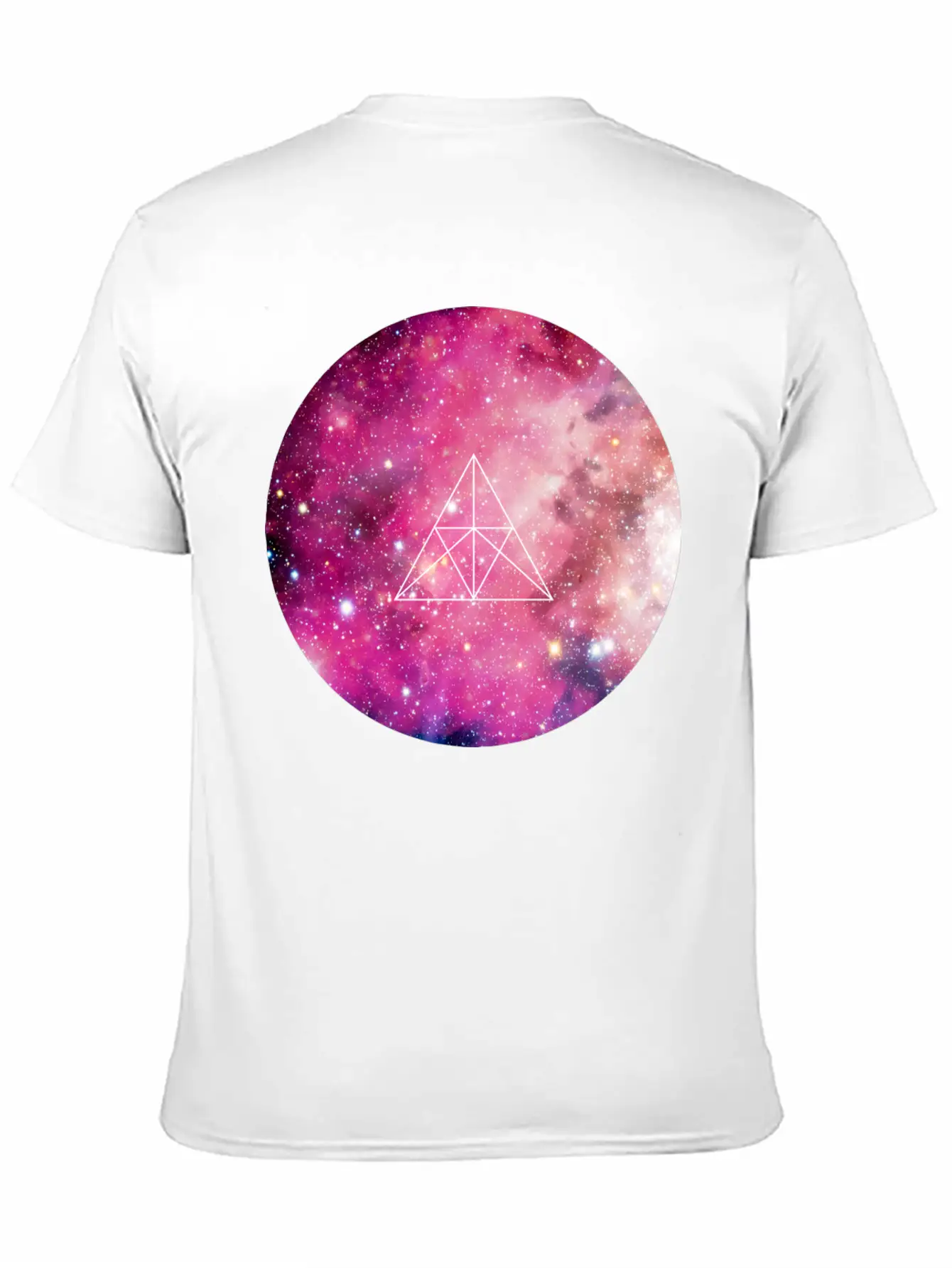 Geometric Space Solar Basic Graphic T-Shirt – Daily Comfort In Soft Cotton