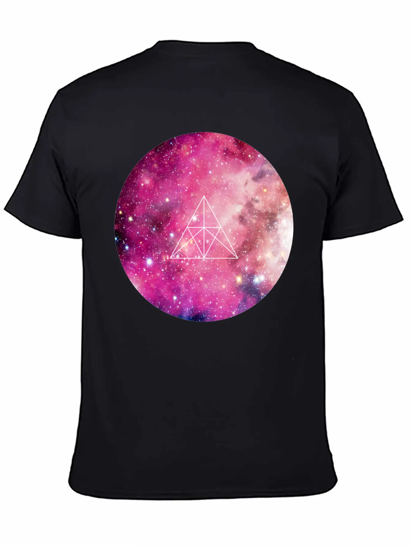 Geometric Space Solar Basic Graphic T-Shirt – Daily Comfort In Soft Cotton