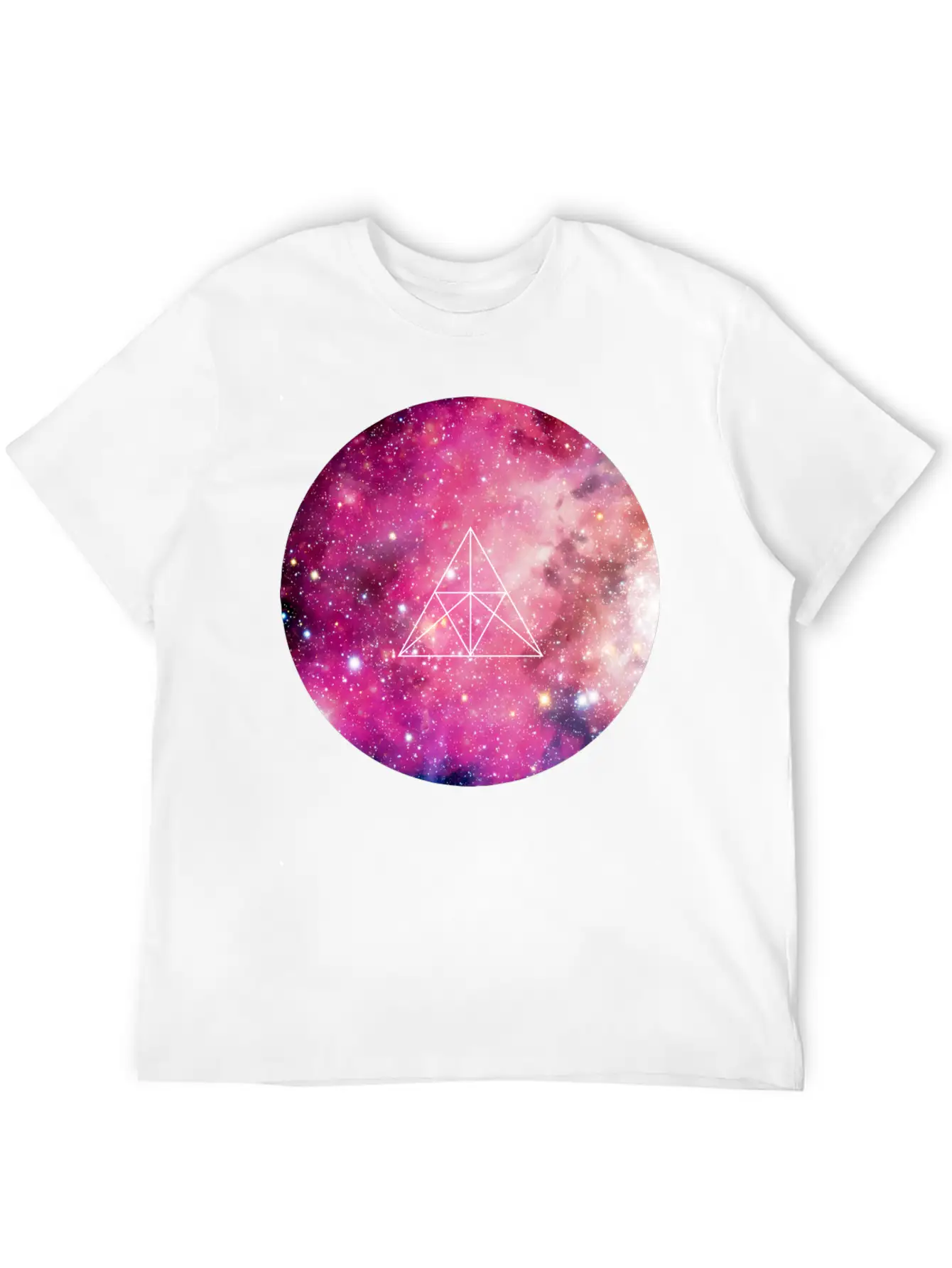 Geometric Space Solar Basic Graphic T-Shirt – Daily Comfort In Soft Cotton