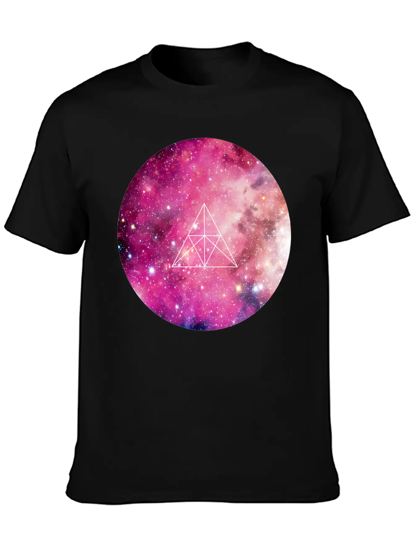 Geometric Space Solar Basic Graphic T-Shirt – Daily Comfort In Soft Cotton