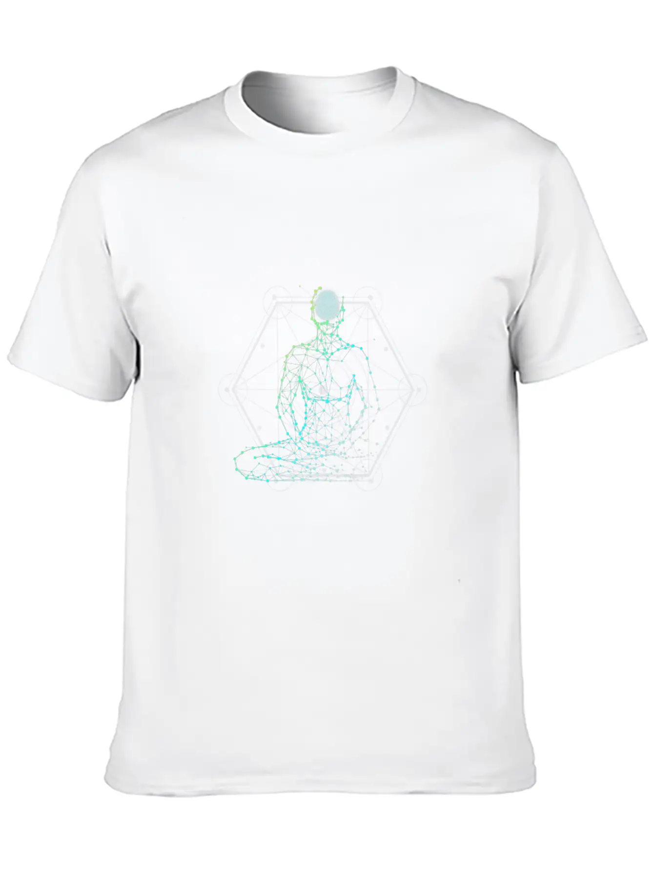 Geometry Of Mind Stylish Everyday T-Shirt – Unisex Basic Cotton Tee