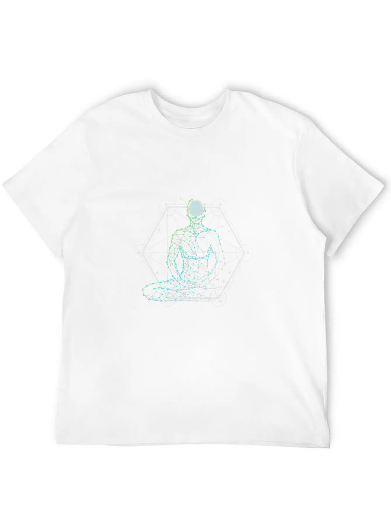 Geometry Of Mind Stylish Everyday T-Shirt – Unisex Basic Cotton Tee