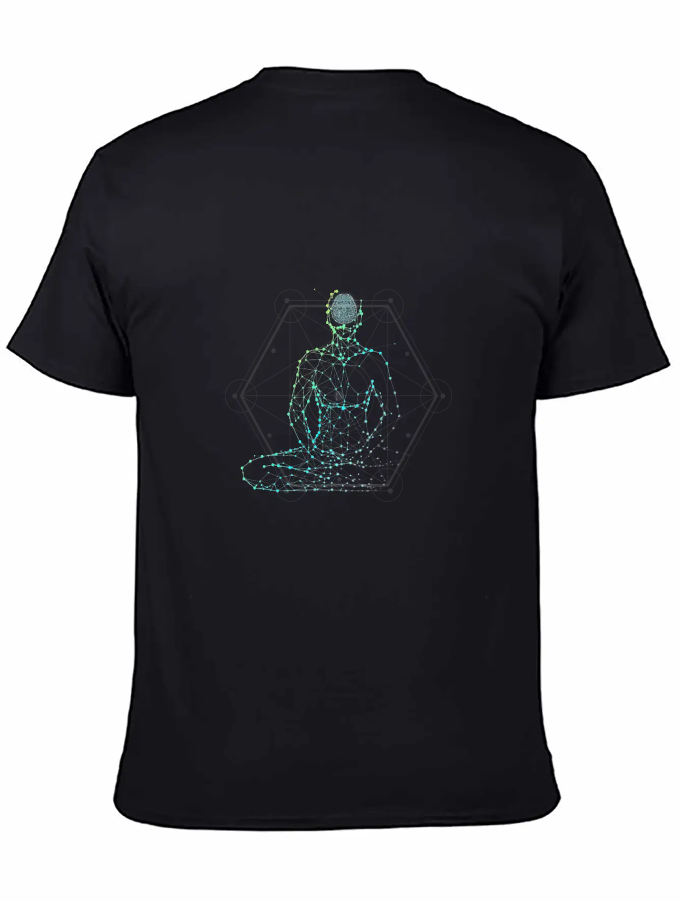 Geometry Of Mind Stylish Everyday T-Shirt – Unisex Basic Cotton Tee