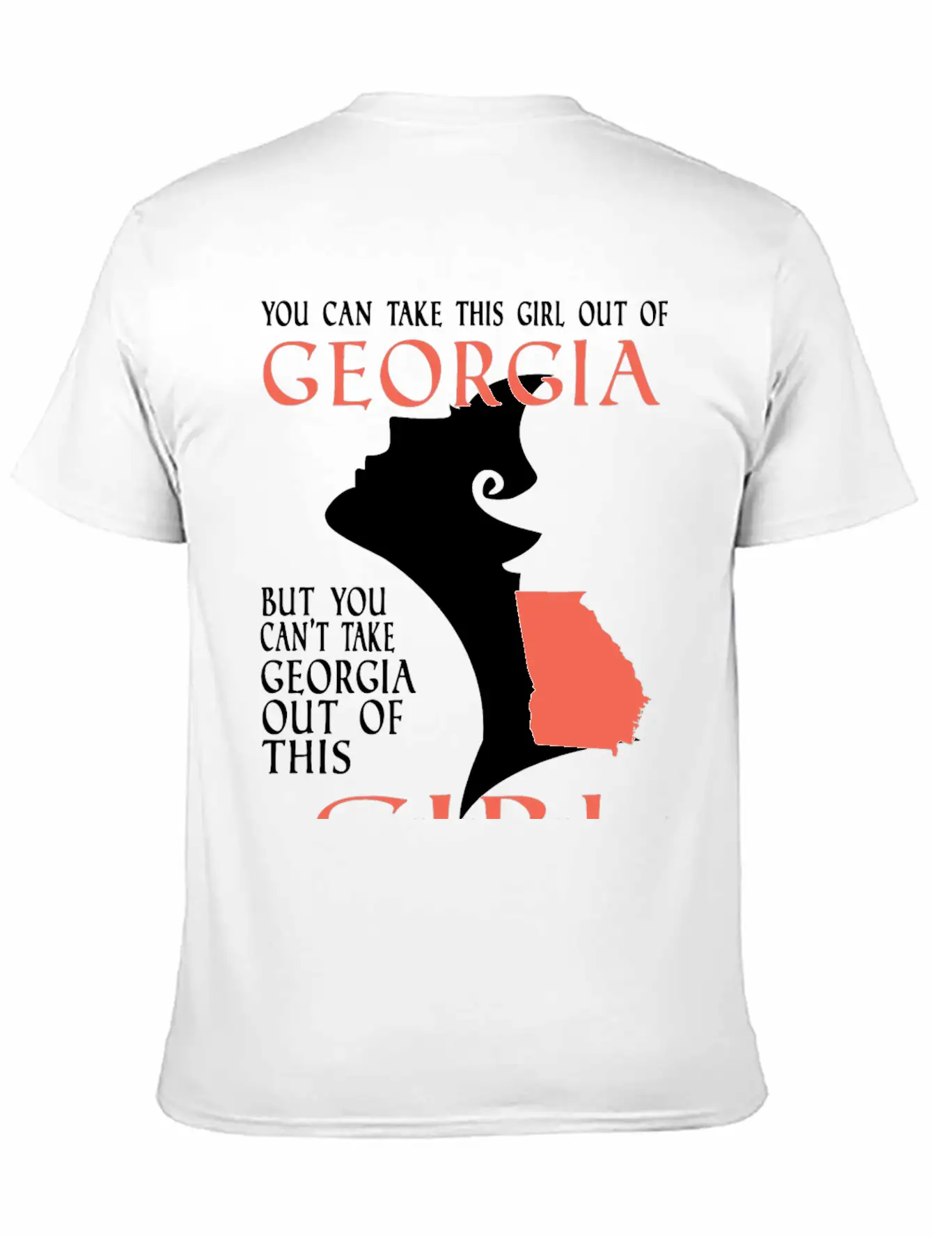 Georgia Unisex Short Sleeve Soft Cotton T-Shirt – Casual Everyday Wear