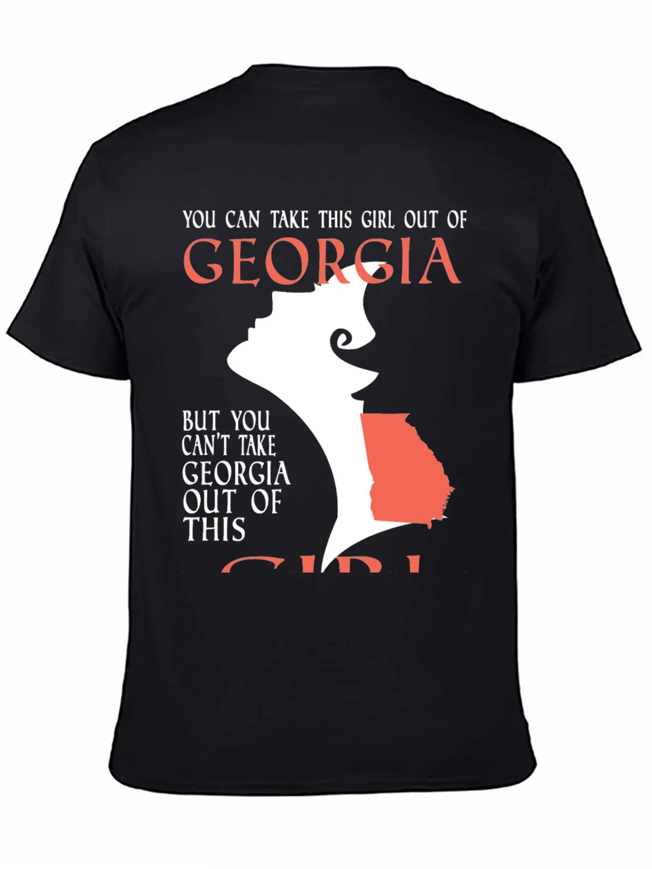 Georgia Unisex Short Sleeve Soft Cotton T-Shirt – Casual Everyday Wear