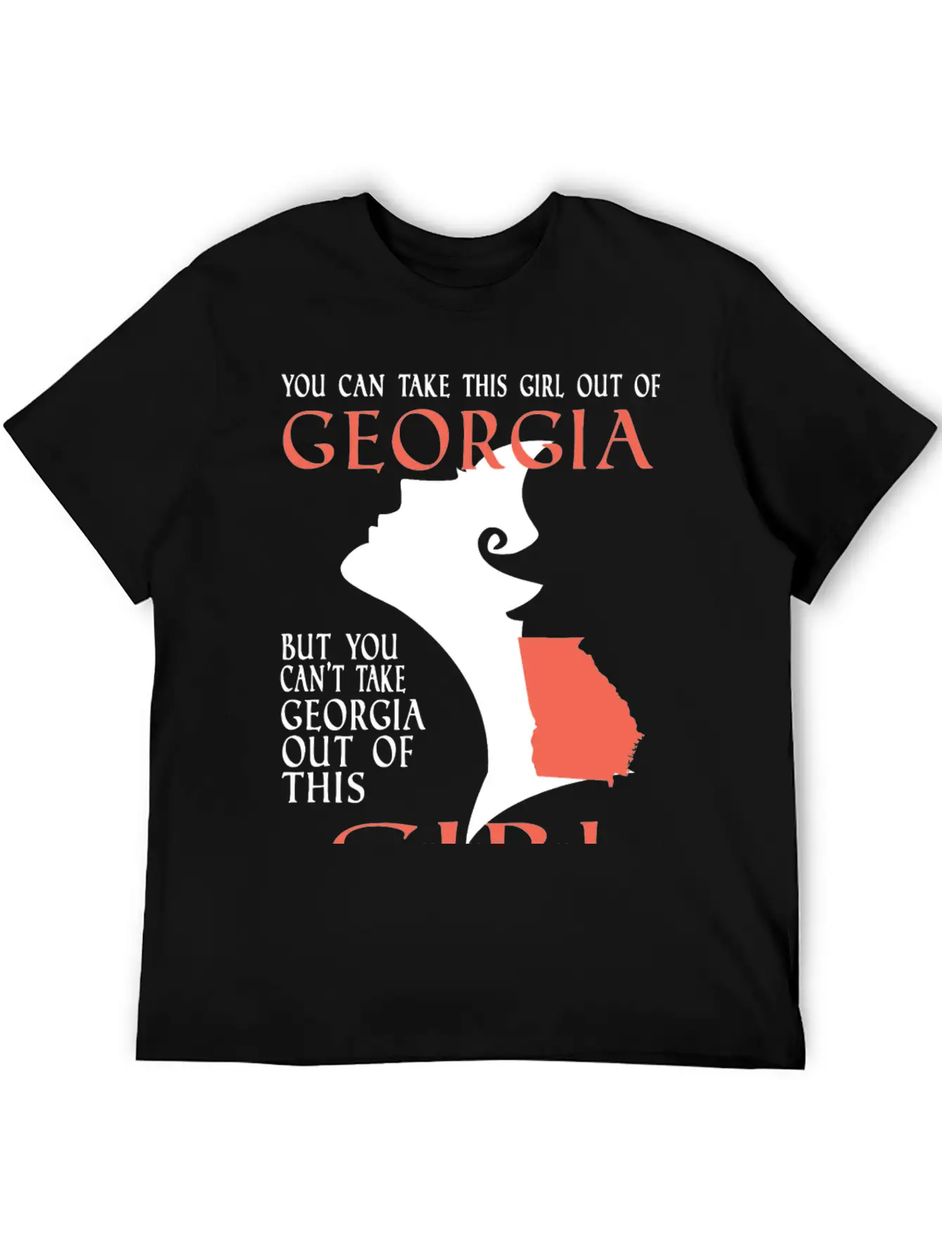 Georgia Unisex Short Sleeve Soft Cotton T-Shirt – Casual Everyday Wear