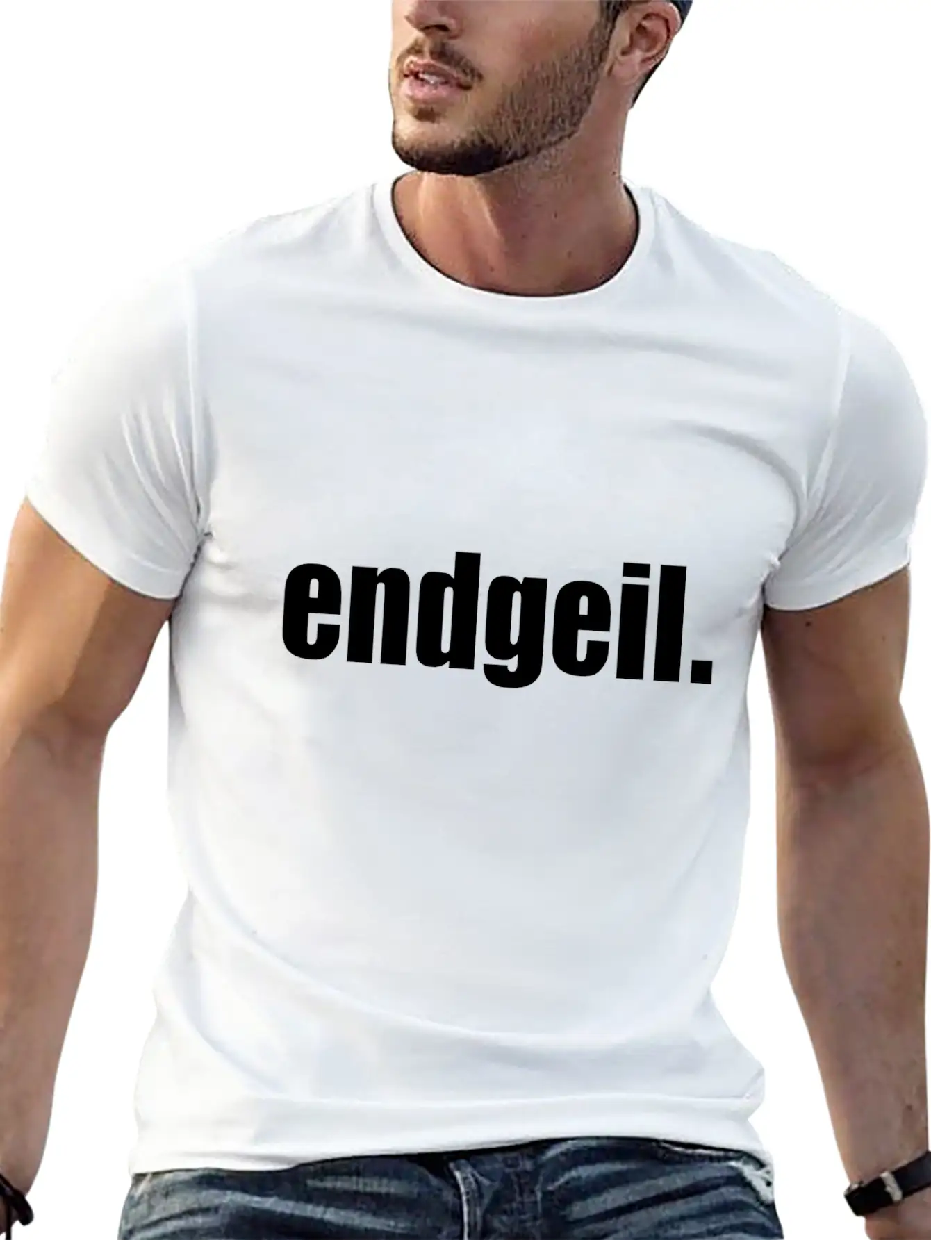German Amazing - Endgeil - Statement Awesome Unisex Short Sleeve Soft Cotton T-Shirt – Casual Everyday Wear