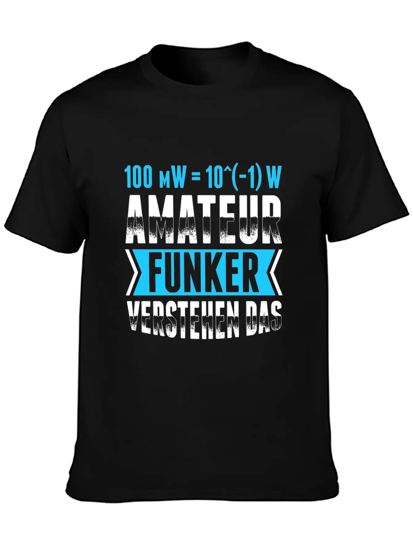 German Radio Operator Amateur Funker Verstehen Unisex Short Sleeve Soft Cotton T-Shirt – Casual Everyday Wear