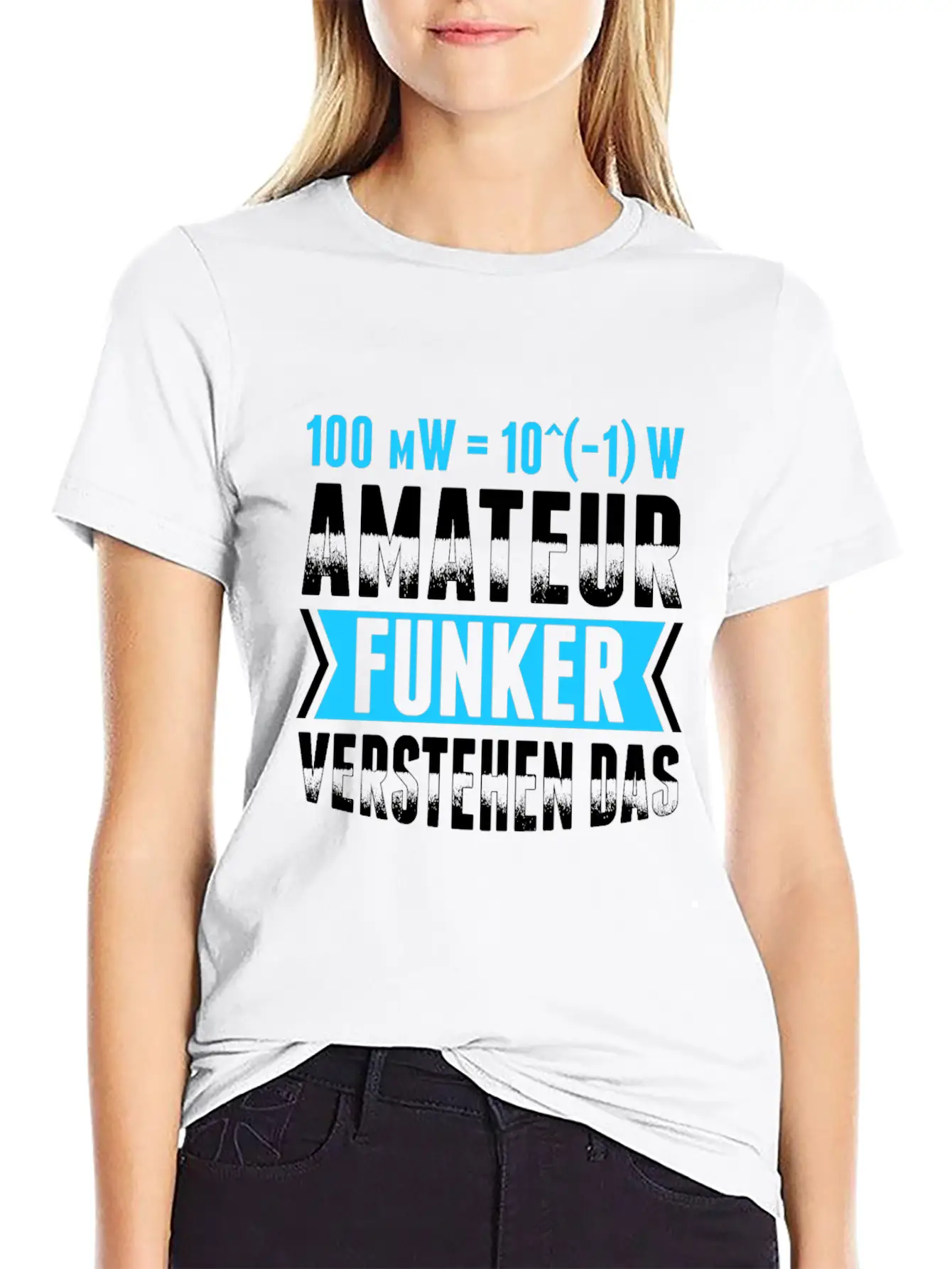 German Radio Operator Amateur Funker Verstehen Unisex Short Sleeve Soft Cotton T-Shirt – Casual Everyday Wear