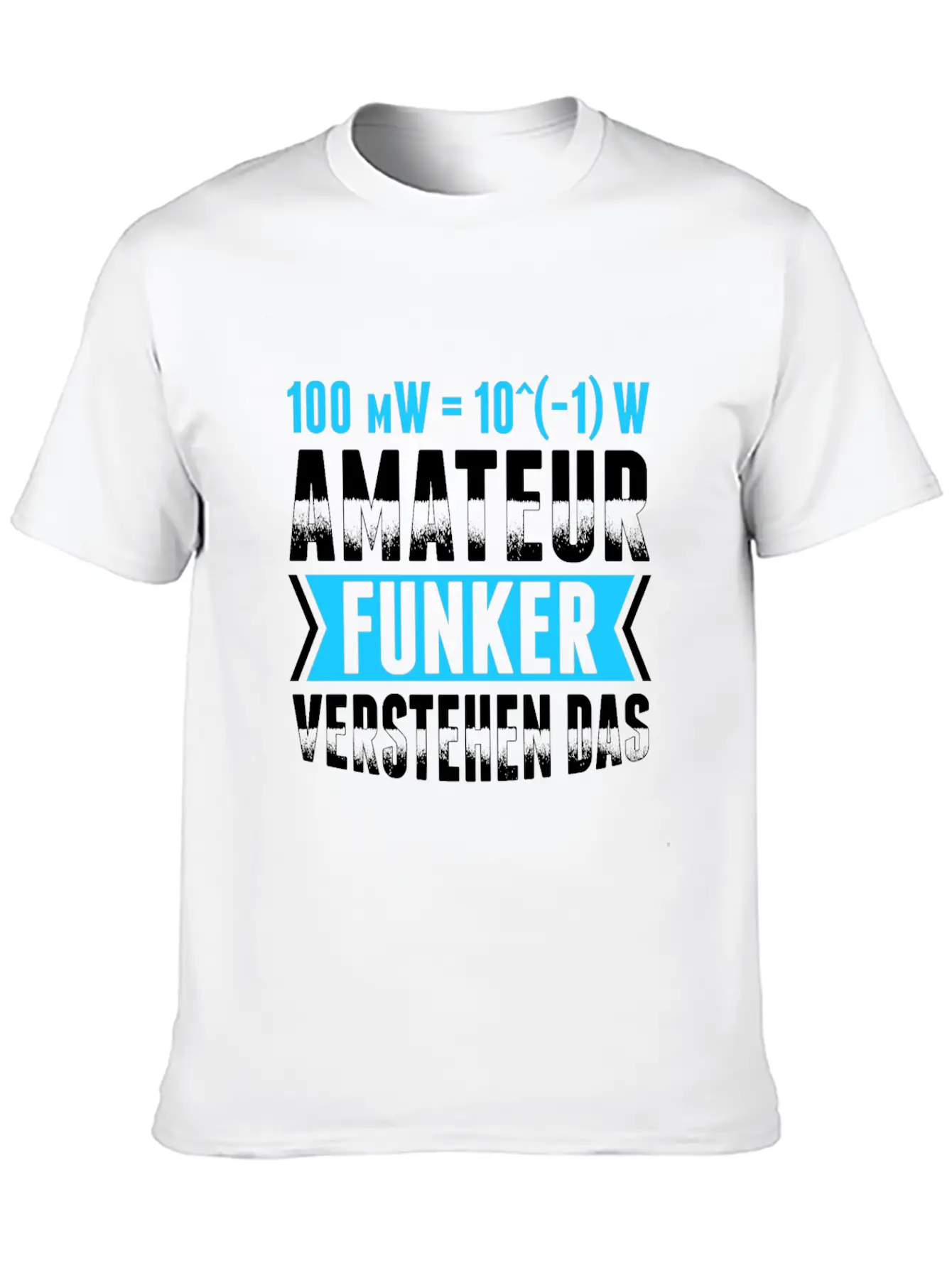 German Radio Operator Amateur Funker Verstehen Unisex Short Sleeve Soft Cotton T-Shirt – Casual Everyday Wear