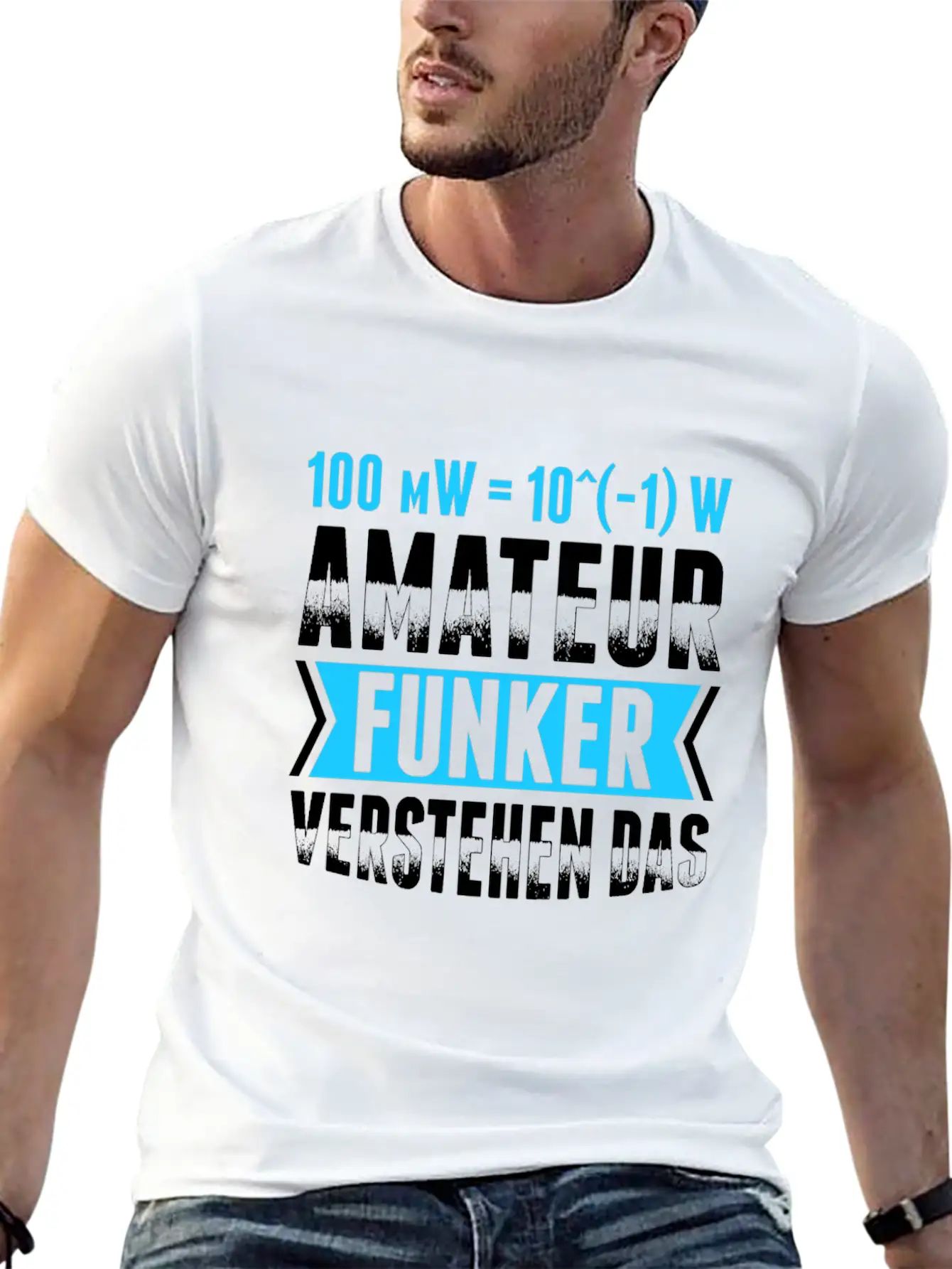 German Radio Operator Amateur Funker Verstehen Unisex Short Sleeve Soft Cotton T-Shirt – Casual Everyday Wear