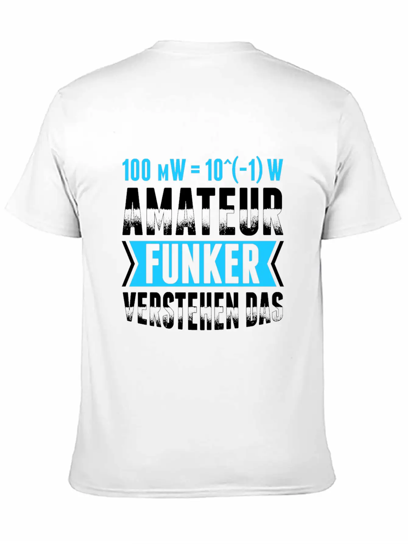 German Radio Operator Amateur Funker Verstehen Unisex Short Sleeve Soft Cotton T-Shirt – Casual Everyday Wear