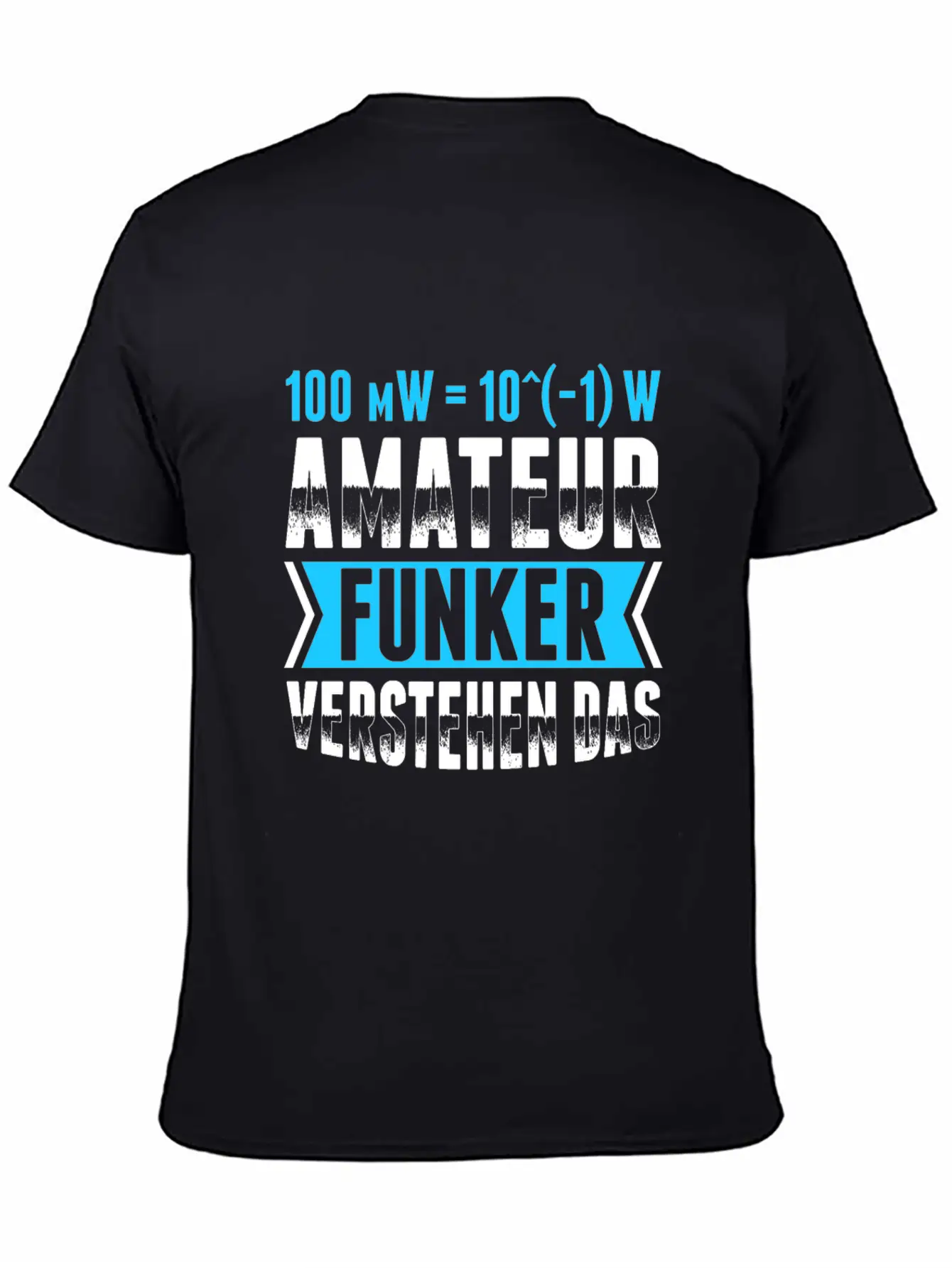 German Radio Operator Amateur Funker Verstehen Unisex Short Sleeve Soft Cotton T-Shirt – Casual Everyday Wear