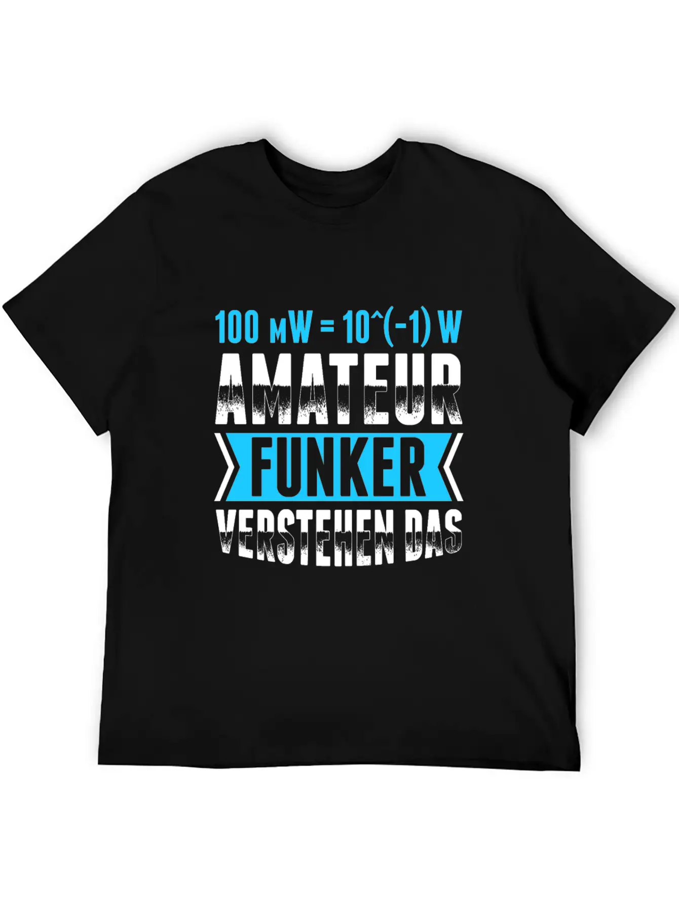 German Radio Operator Amateur Funker Verstehen Unisex Short Sleeve Soft Cotton T-Shirt – Casual Everyday Wear