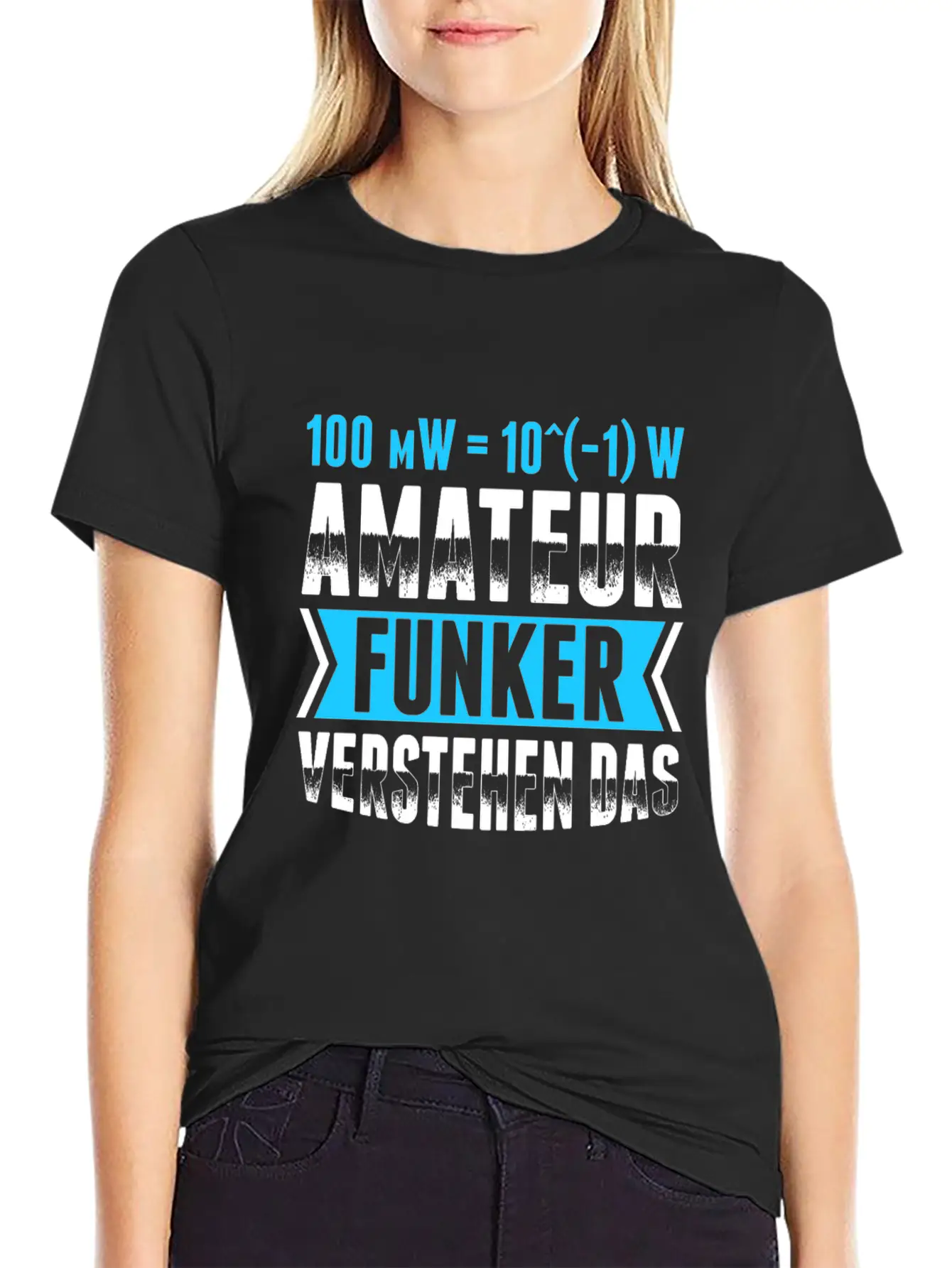 German Radio Operator Amateur Funker Verstehen Unisex Short Sleeve Soft Cotton T-Shirt – Casual Everyday Wear