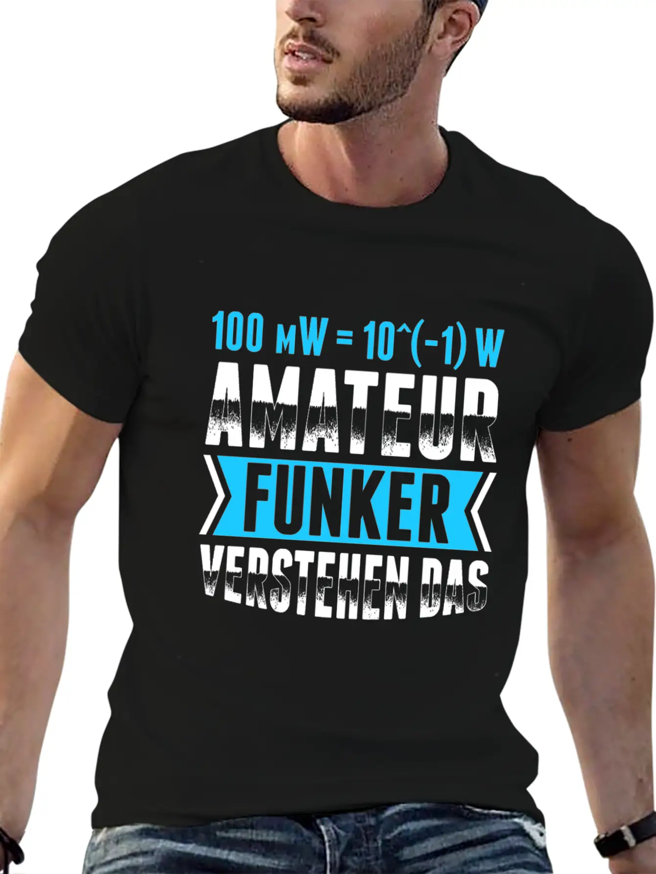 German Radio Operator Amateur Funker Verstehen Unisex Short Sleeve Soft Cotton T-Shirt – Casual Everyday Wear
