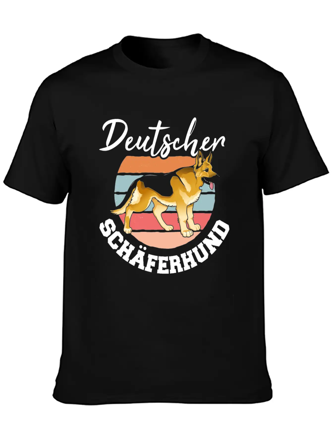 German Shepherd Dog Owner Dog Dogs Basic Graphic T-Shirt – Daily Comfort In Soft Cotton